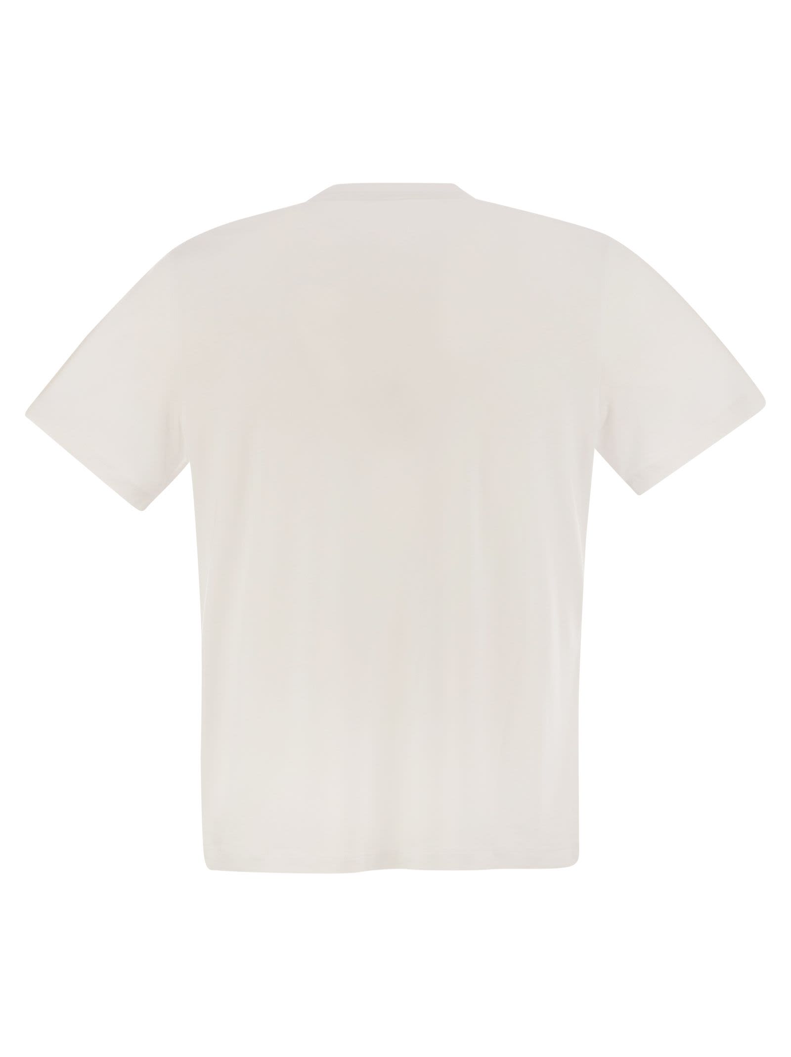 Majestic Lyocell And Cotton T-shirt
