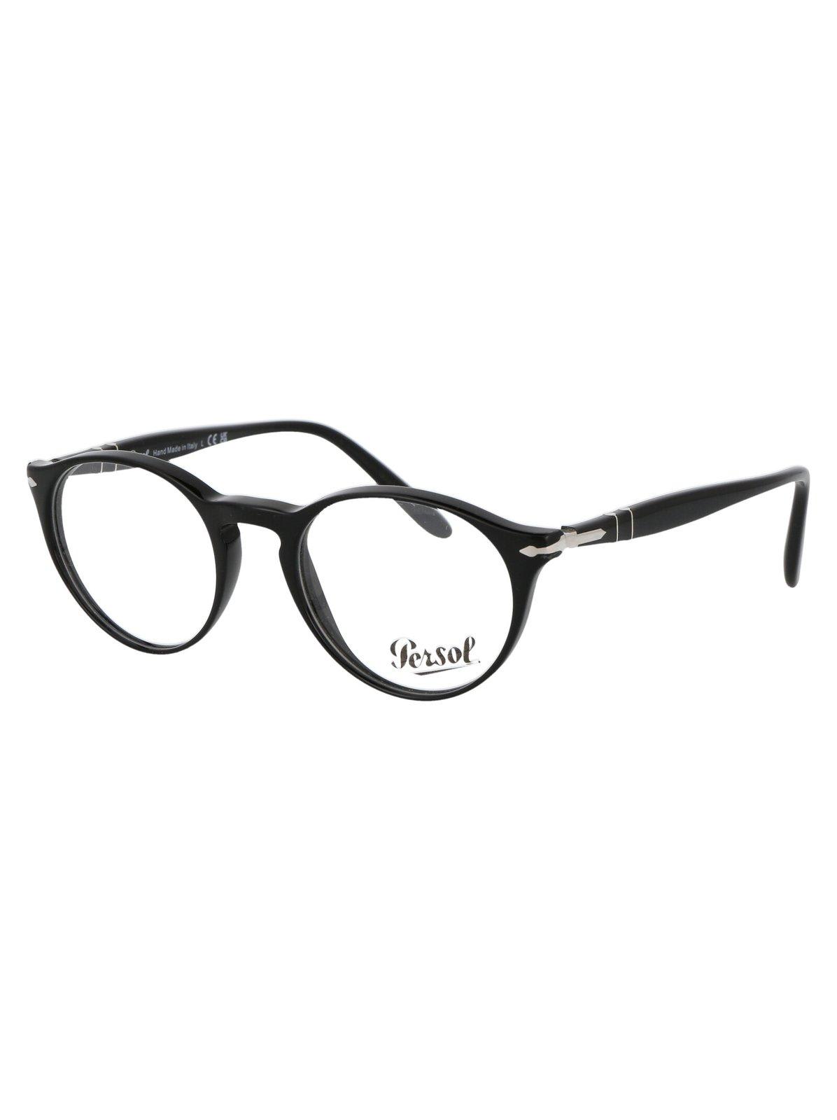 Persol Round Frame Glasses In 9014