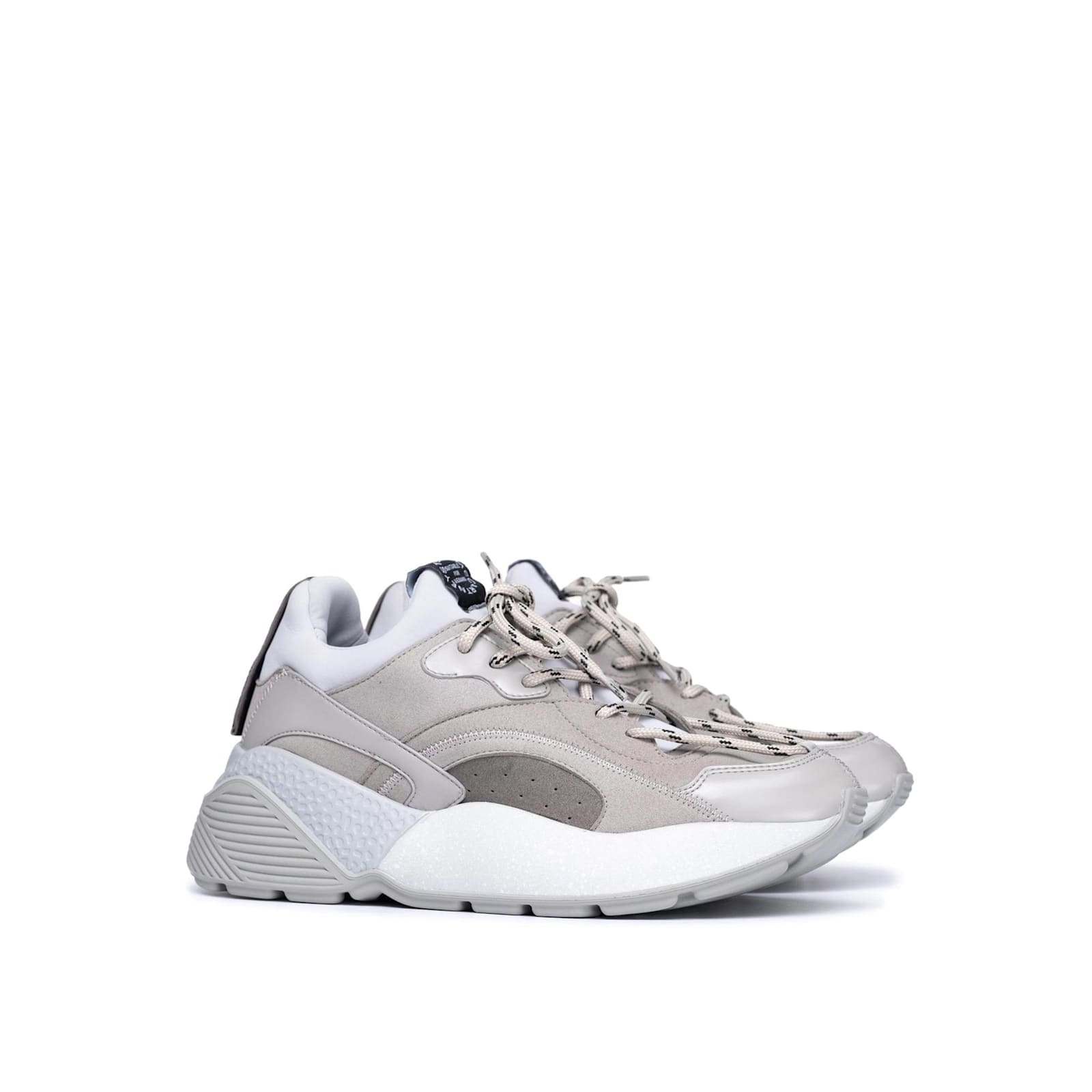Stella Mccartney Eclypse Alter Faux Suede Sneakers Women In Multi