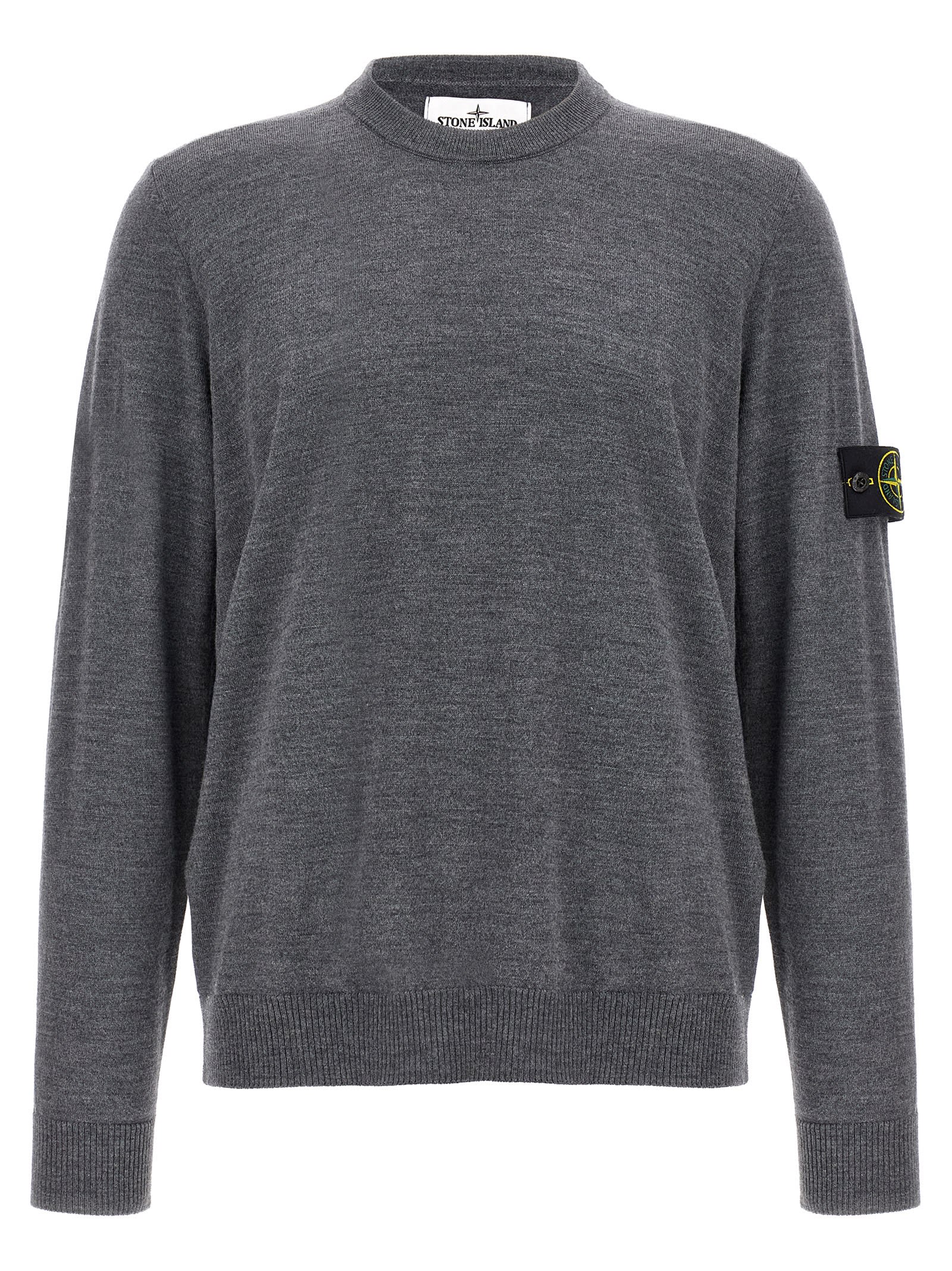 Shop Stone Island Rws Sweater In Gray