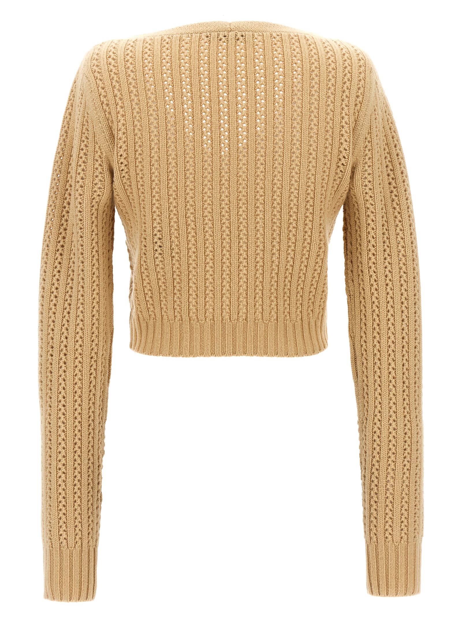 Shop Max Mara Ifrem Sweater In Brown