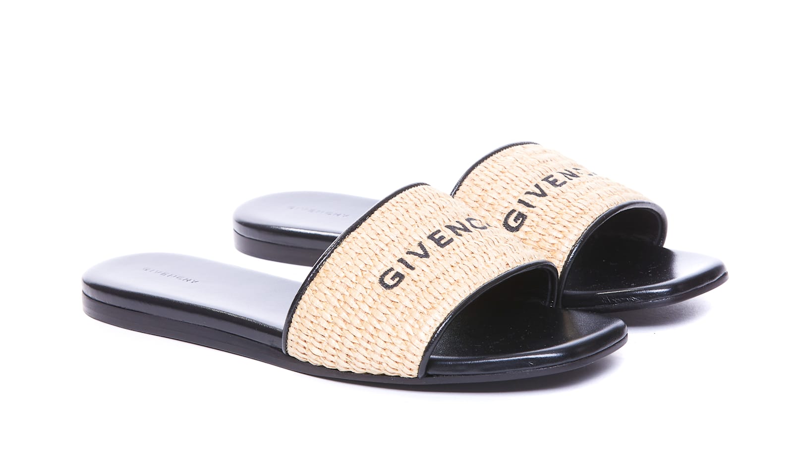 Shop Givenchy 4g Logo Sandals In Black