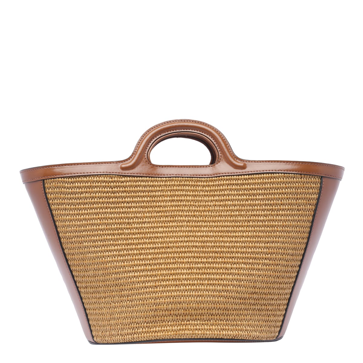 Shop Marni Small Tropicalia Bag In Brown