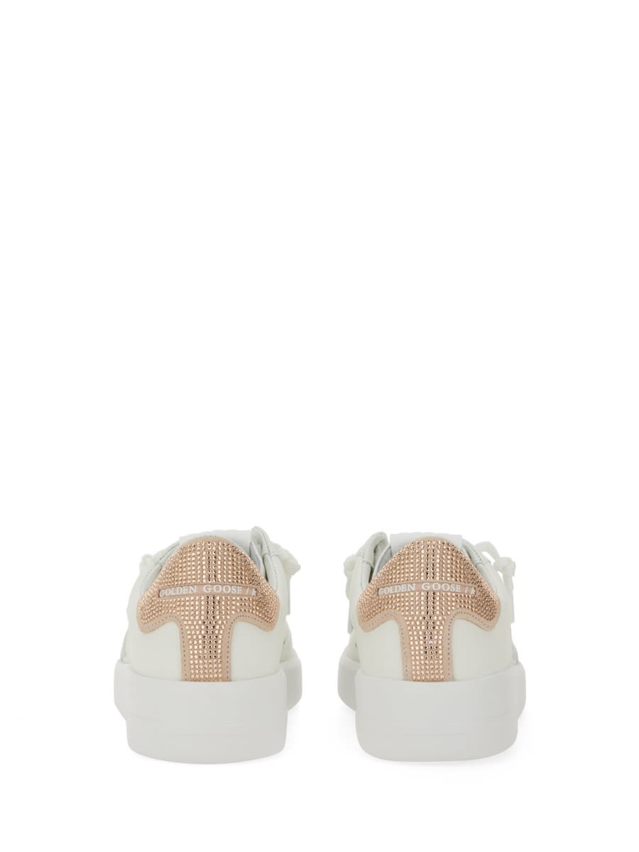 Golden Goose "purestar" Sneaker In White