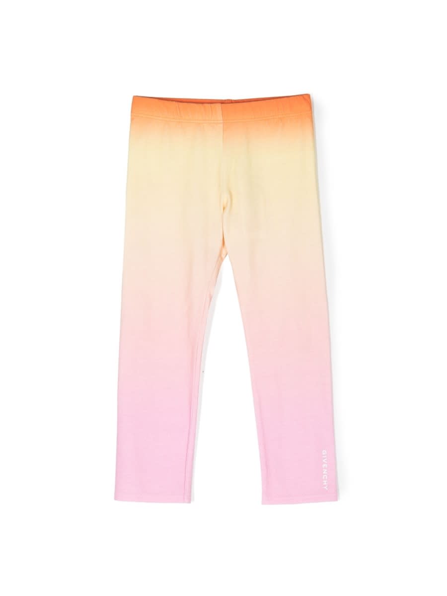 Givenchy Shaded Leggings In Multicolour