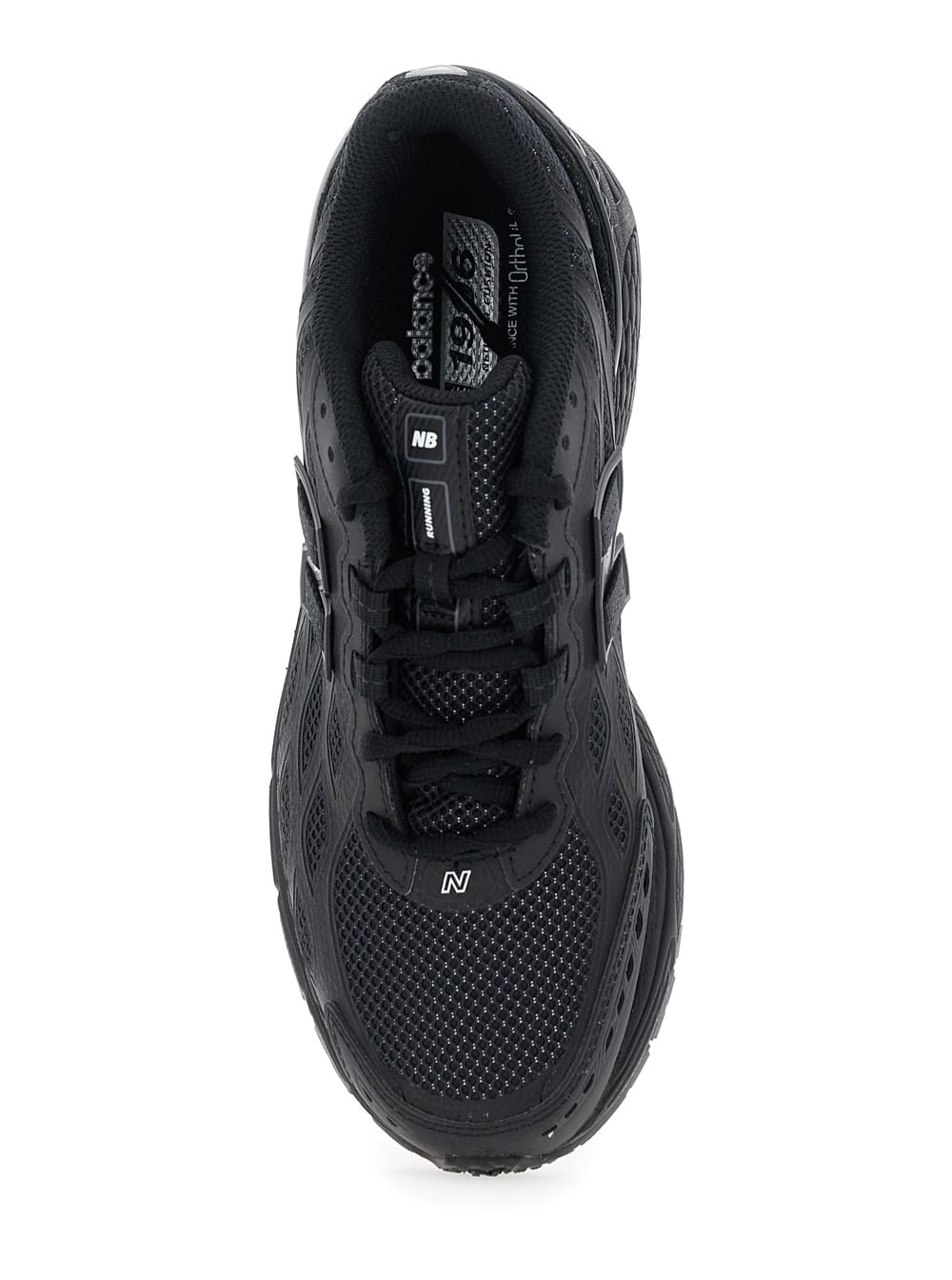 New Balance 1906 Black Sneaker With Mesh Design And Side Logo In Tech Fabric Unisex