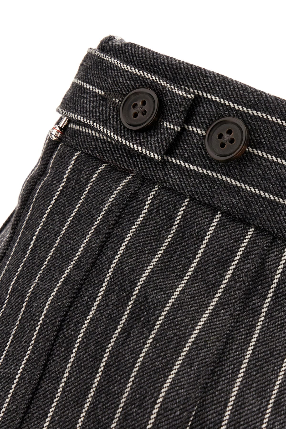 Shop Thom Browne Embroidered Wool Mini Skirt In 035