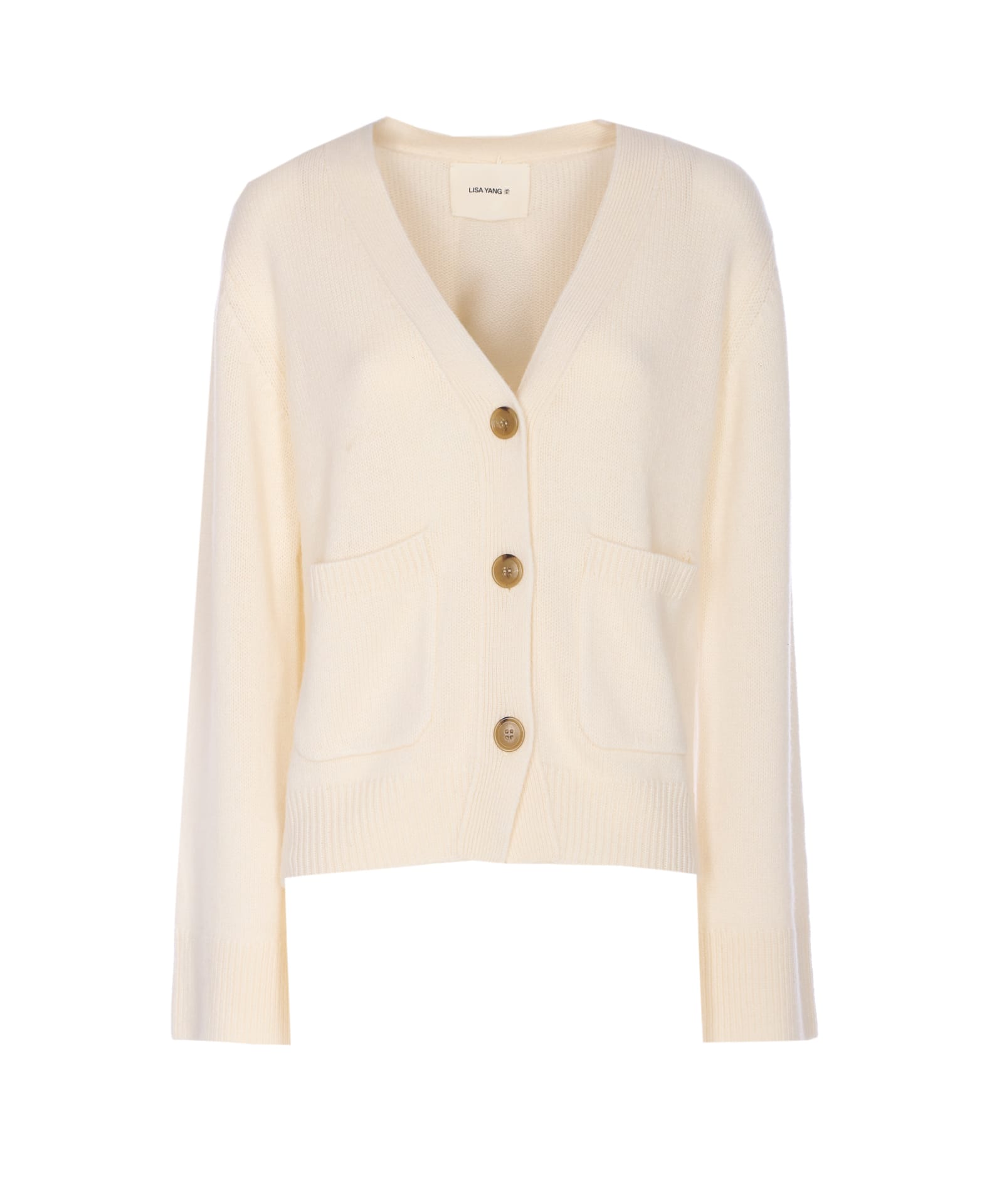 Lisa Yang Danni Cardigan In Neutral