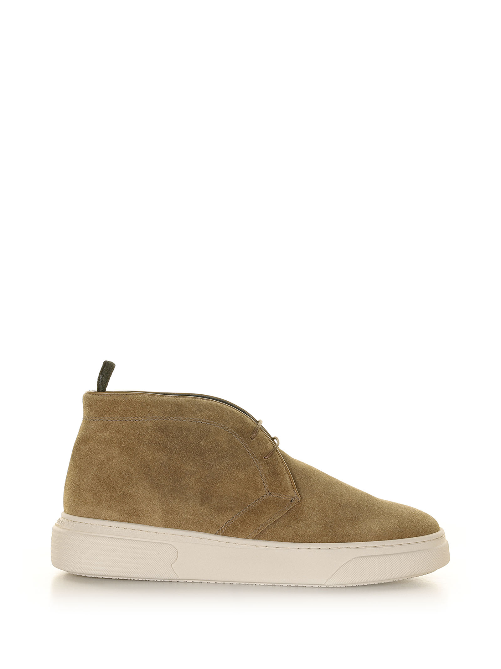 Fratelli Rossetti One Ankle Boot In Suede And Rubber Sole