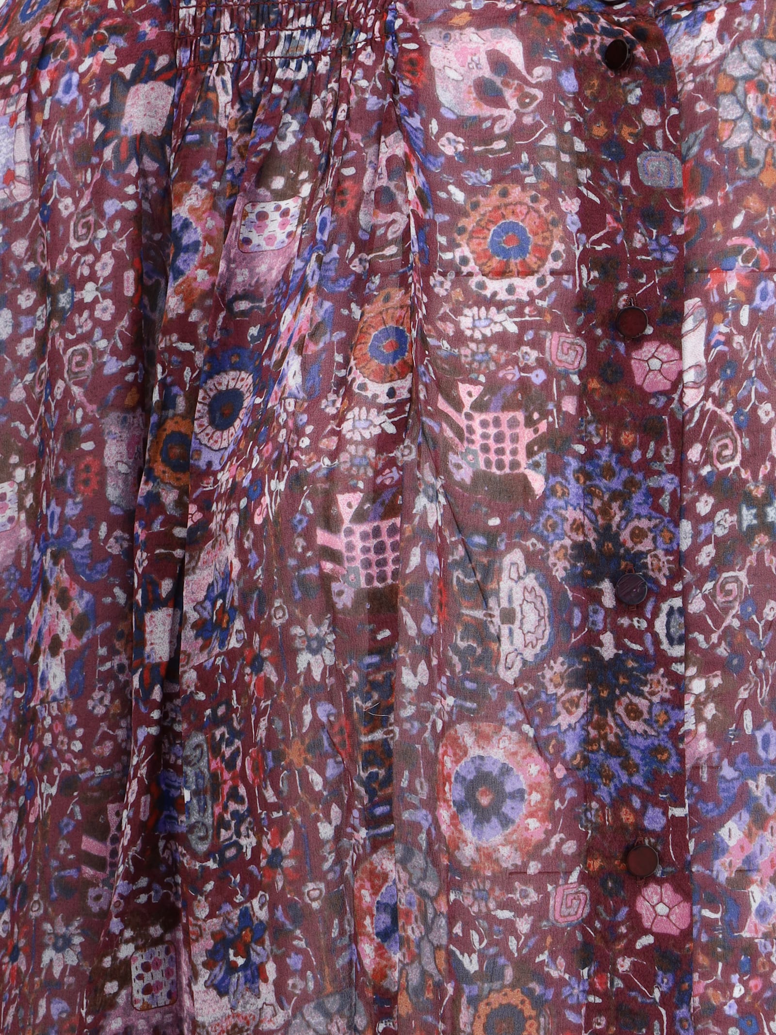 Isabel Marant Étoile Shirt Isabel Marant Etoile Woman Color Plum In Multi