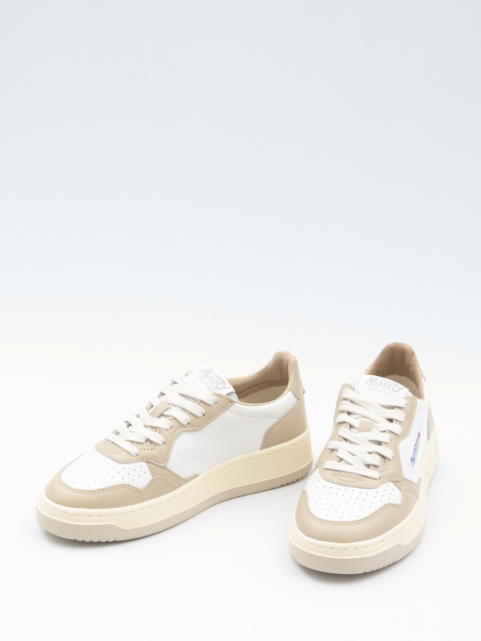 Shop Autry Medalist Sneakers In White