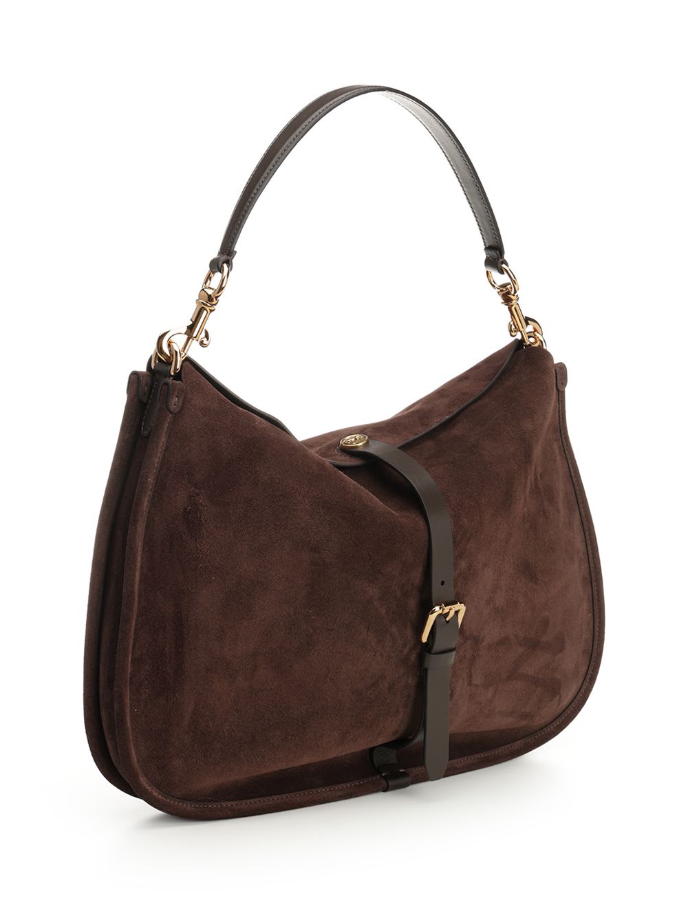 Etro Maxi Pony Bag In Brown
