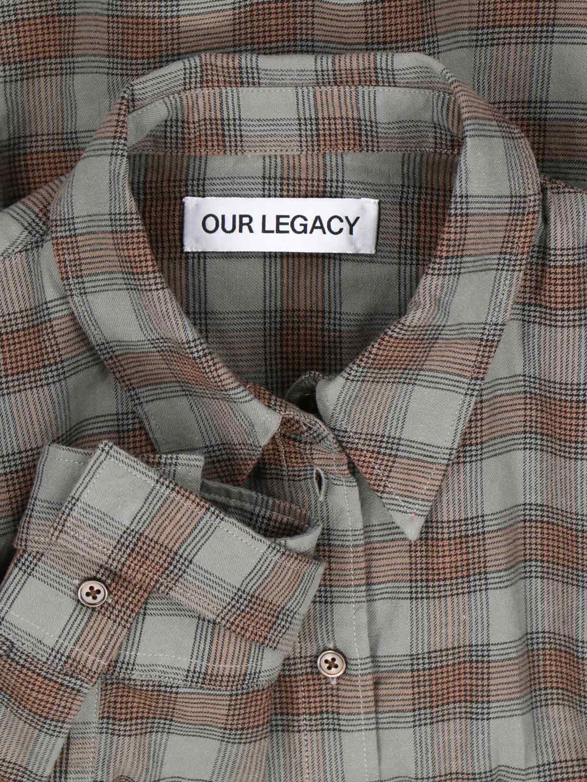 Our Legacy Envelop Shirt In Gray