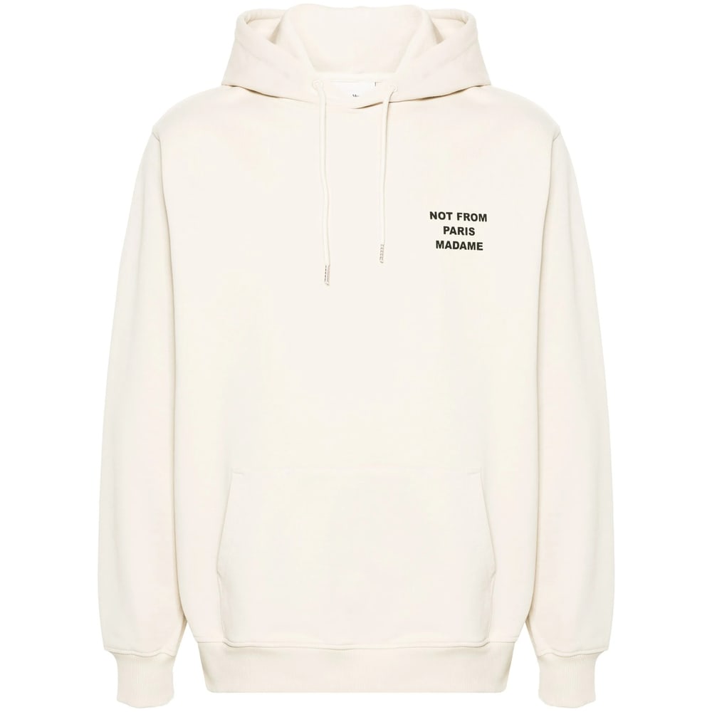 Drole De Monsieur Logo-print Cotton Hoodie