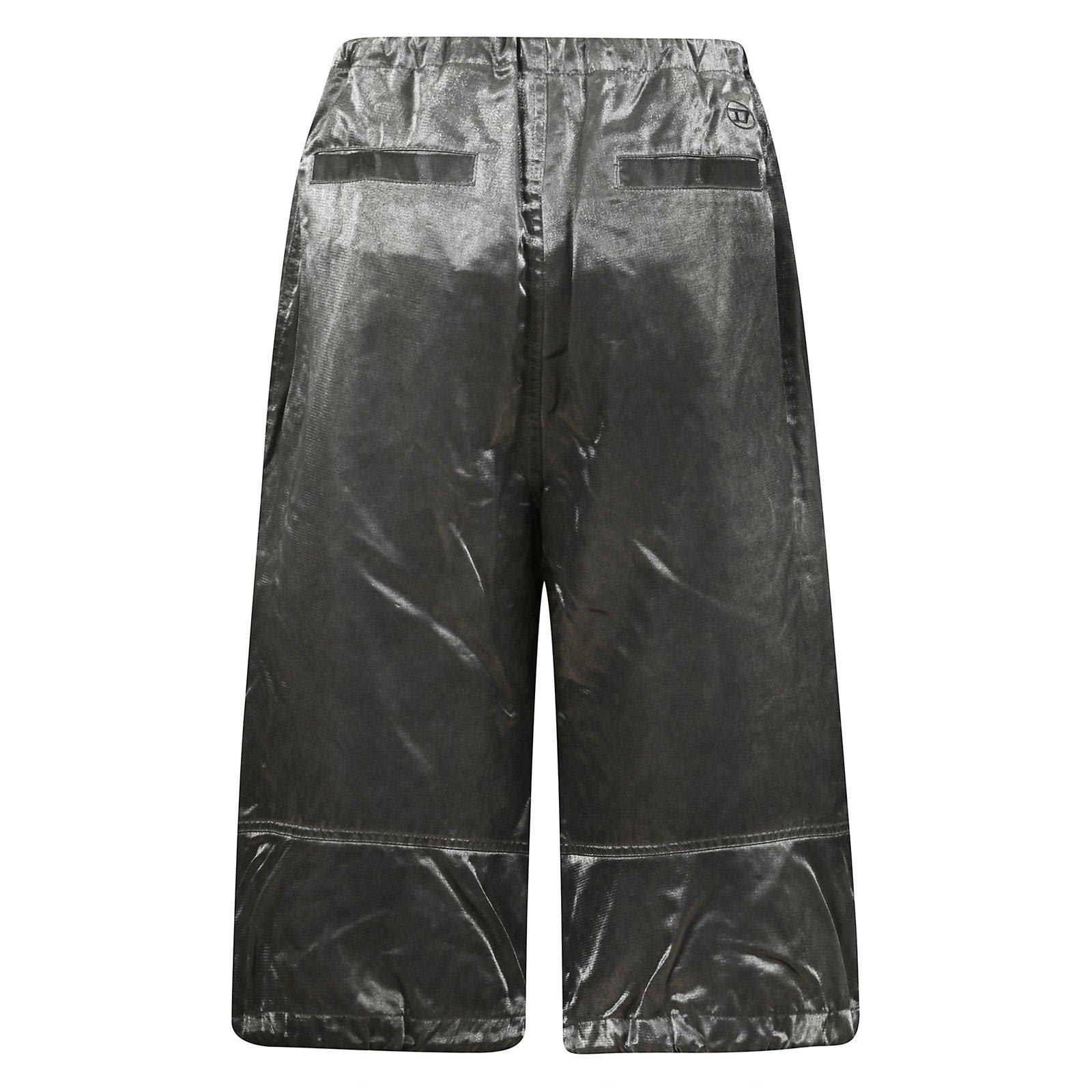 DIESEL P-DAYETZ-SHORT-FEM-Q1 CARGO TROUSERS