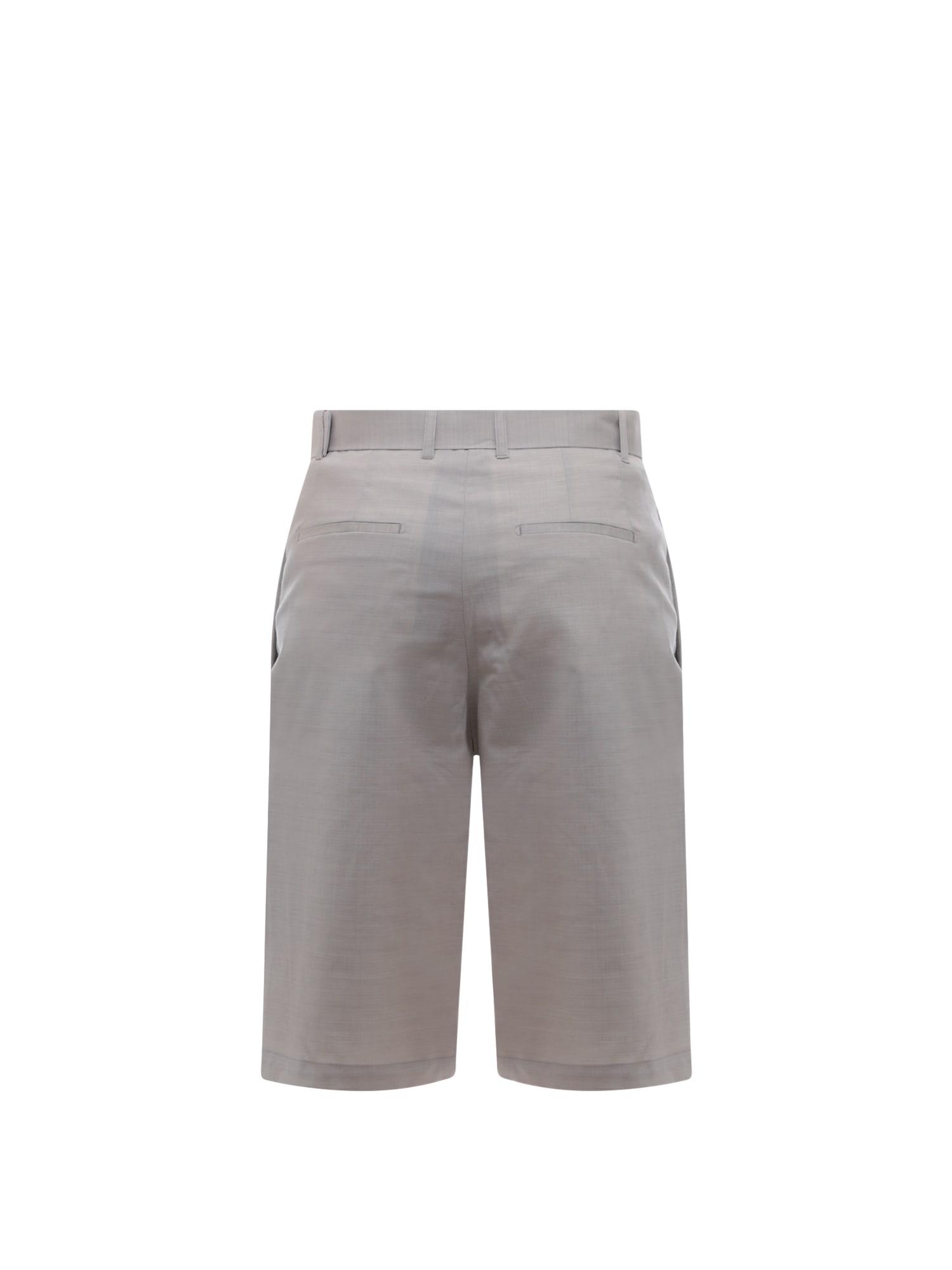 Shop Etudes Studio Bermuda Shorts In Grey