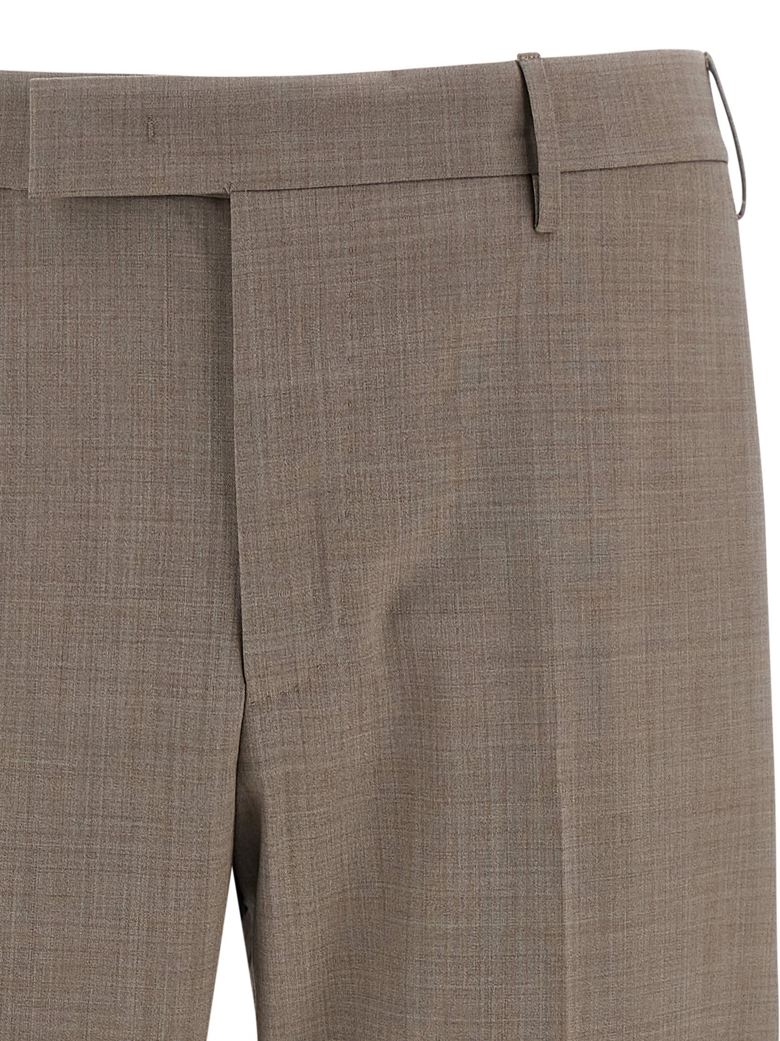 Pt Torino Dieci Pants Beige In Neutrals