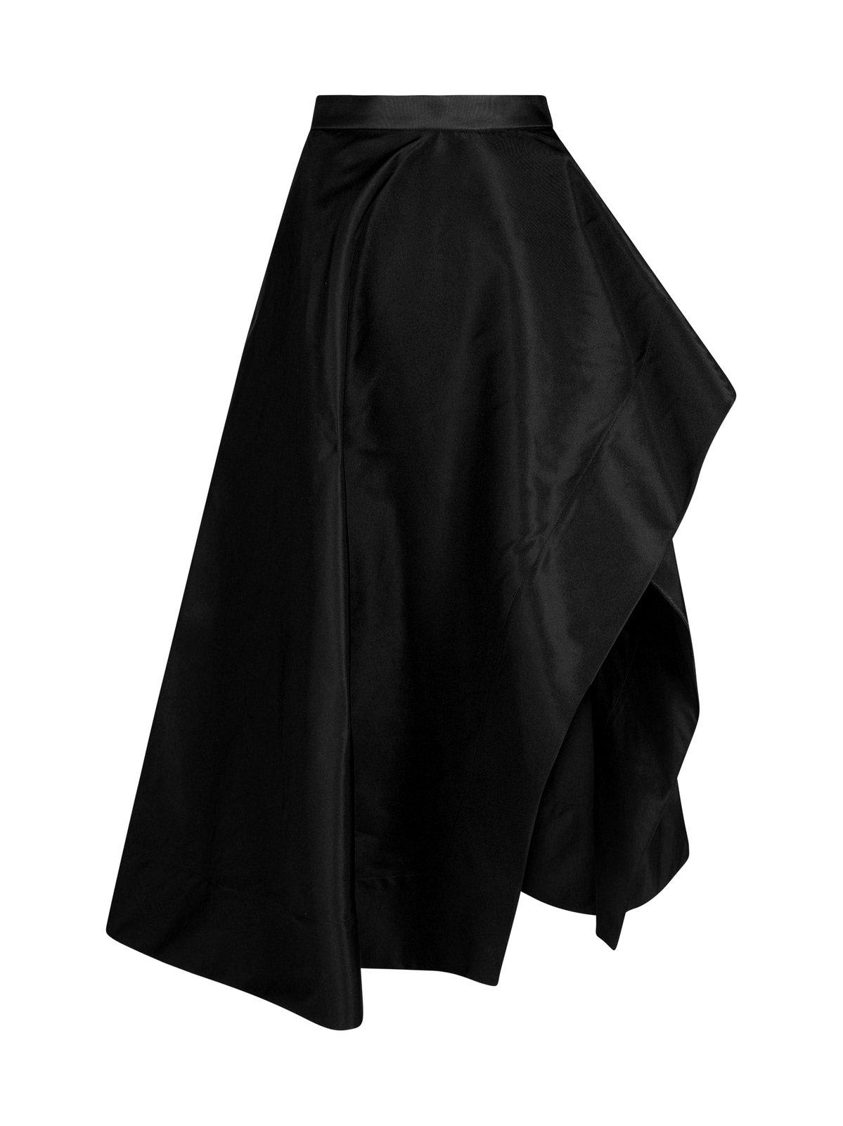 Alexander McQueen Asymmetric Flared Skirt