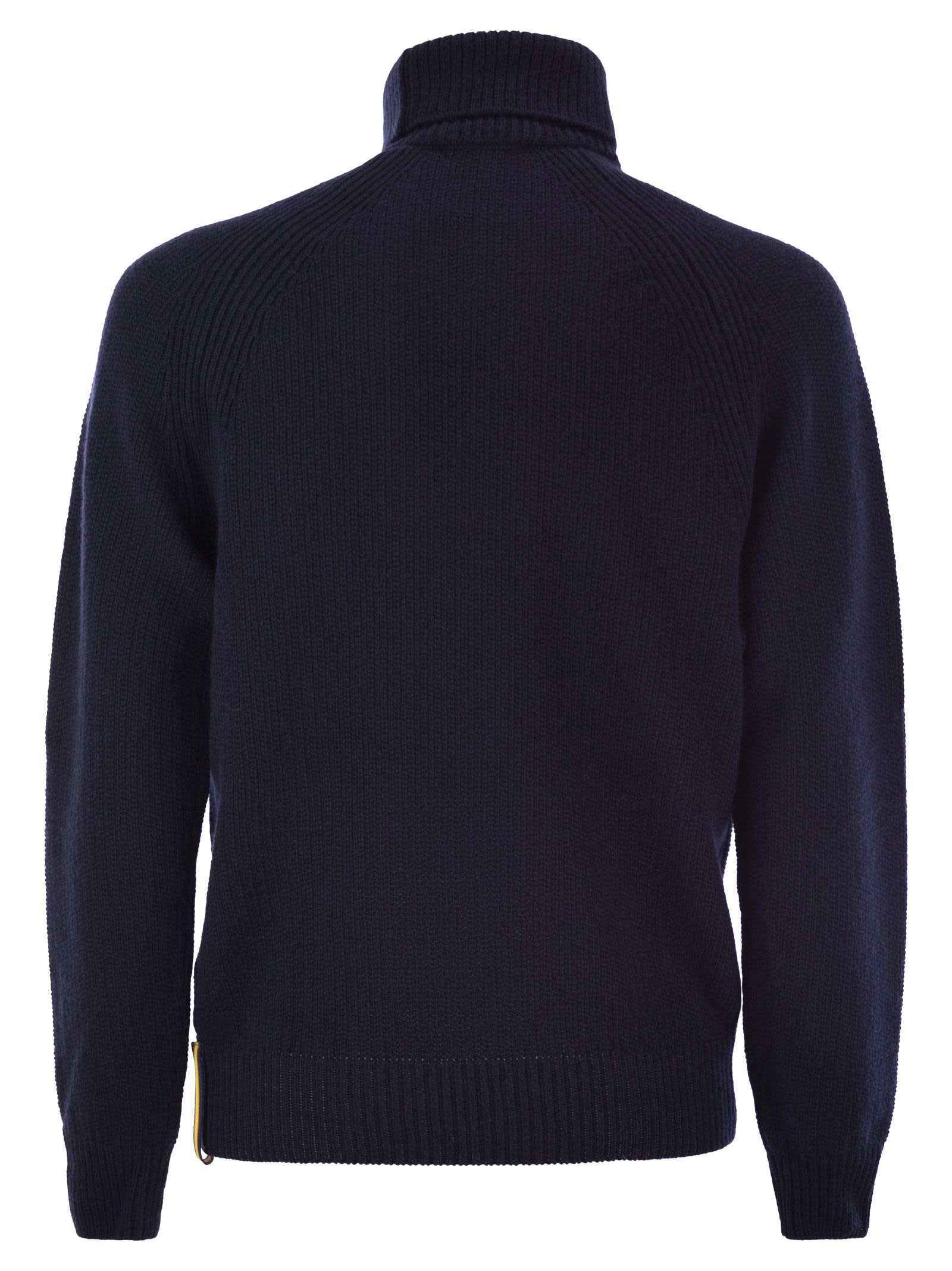 K-way Virgil - Turtleneck Jumper In Navy