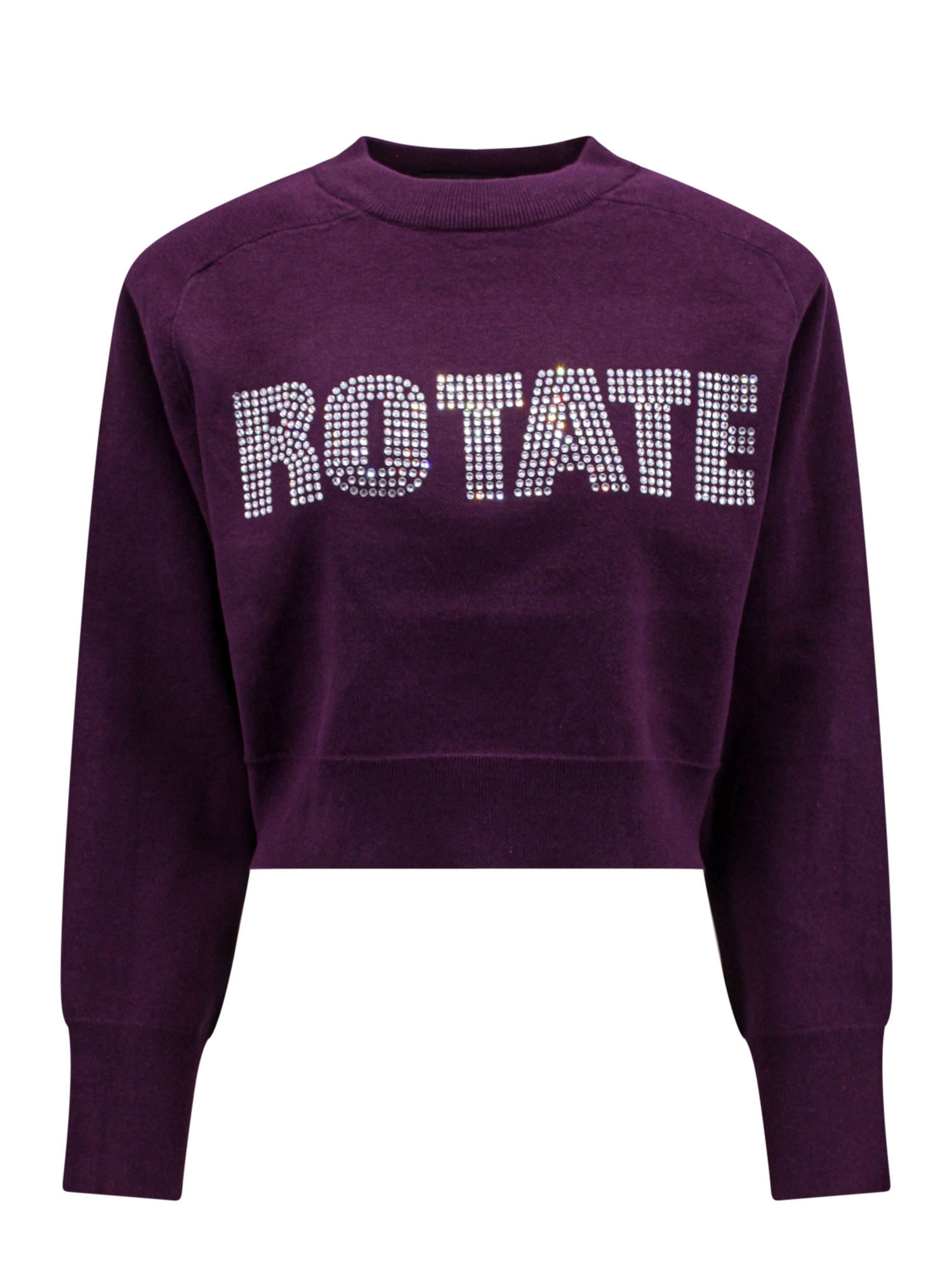 Rotate Birger Christensen Sweater In Purple