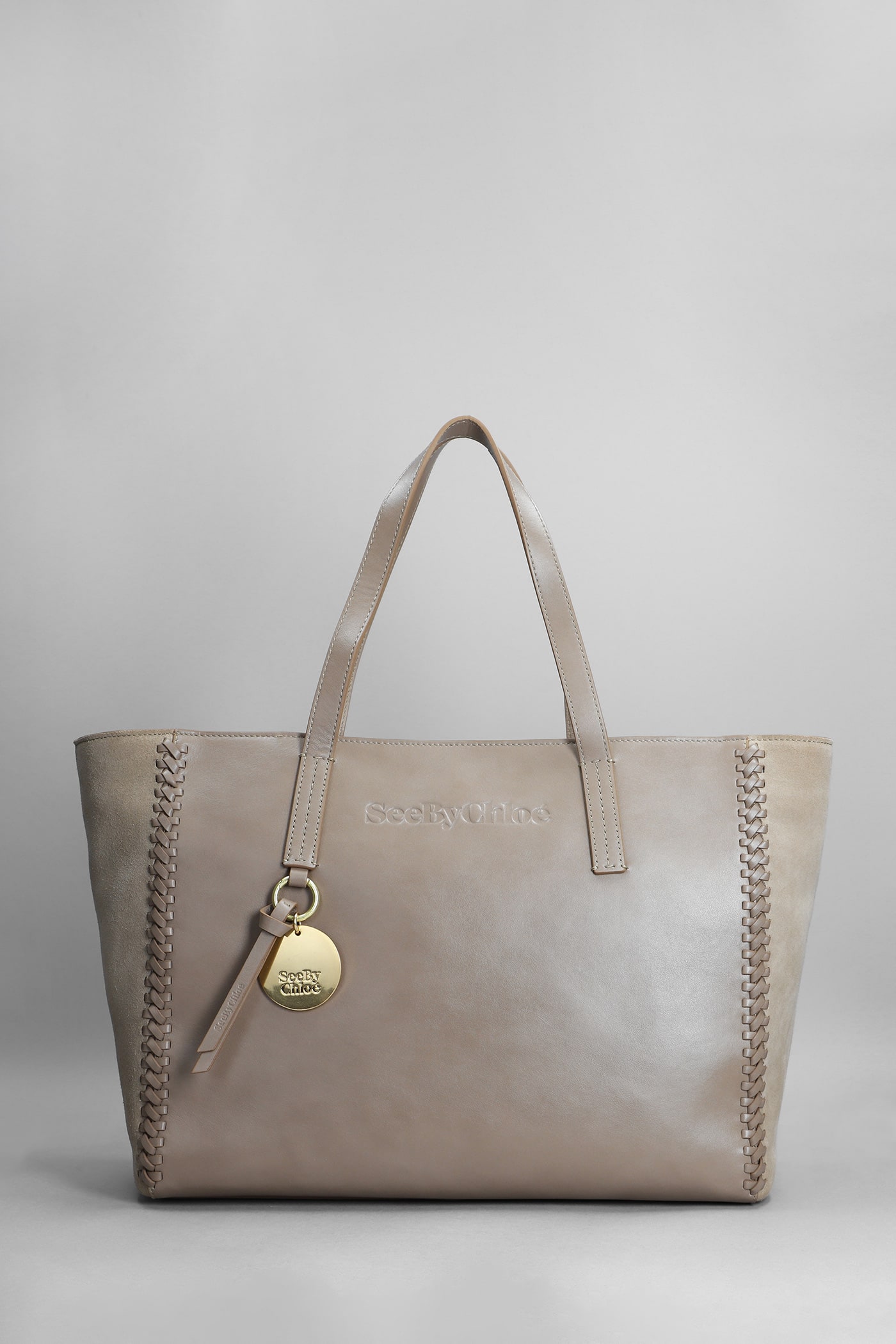 See by Chloé Tilda Sbc Tote In Grey Leather