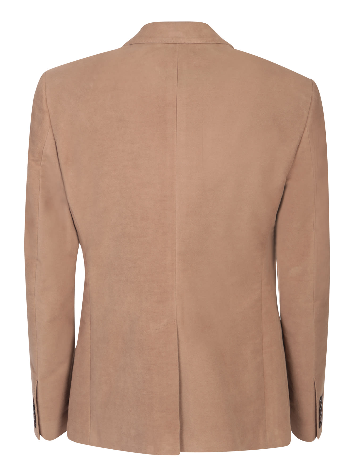 Shop Dolce & Gabbana Single-breasted Suit Blazer In Brown