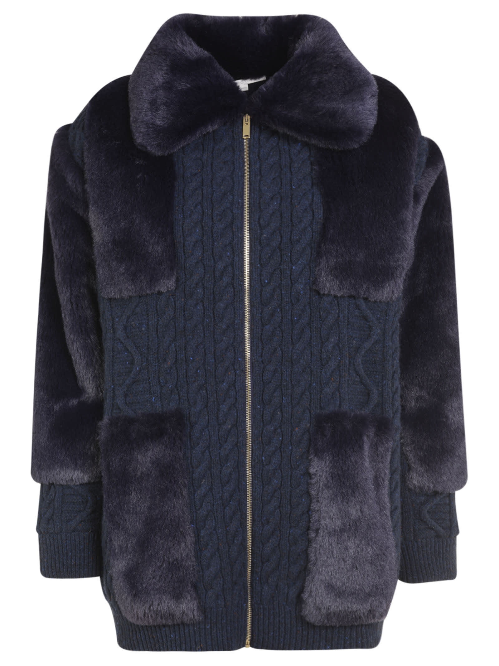 Stella McCartney Fur Zipped Jacket