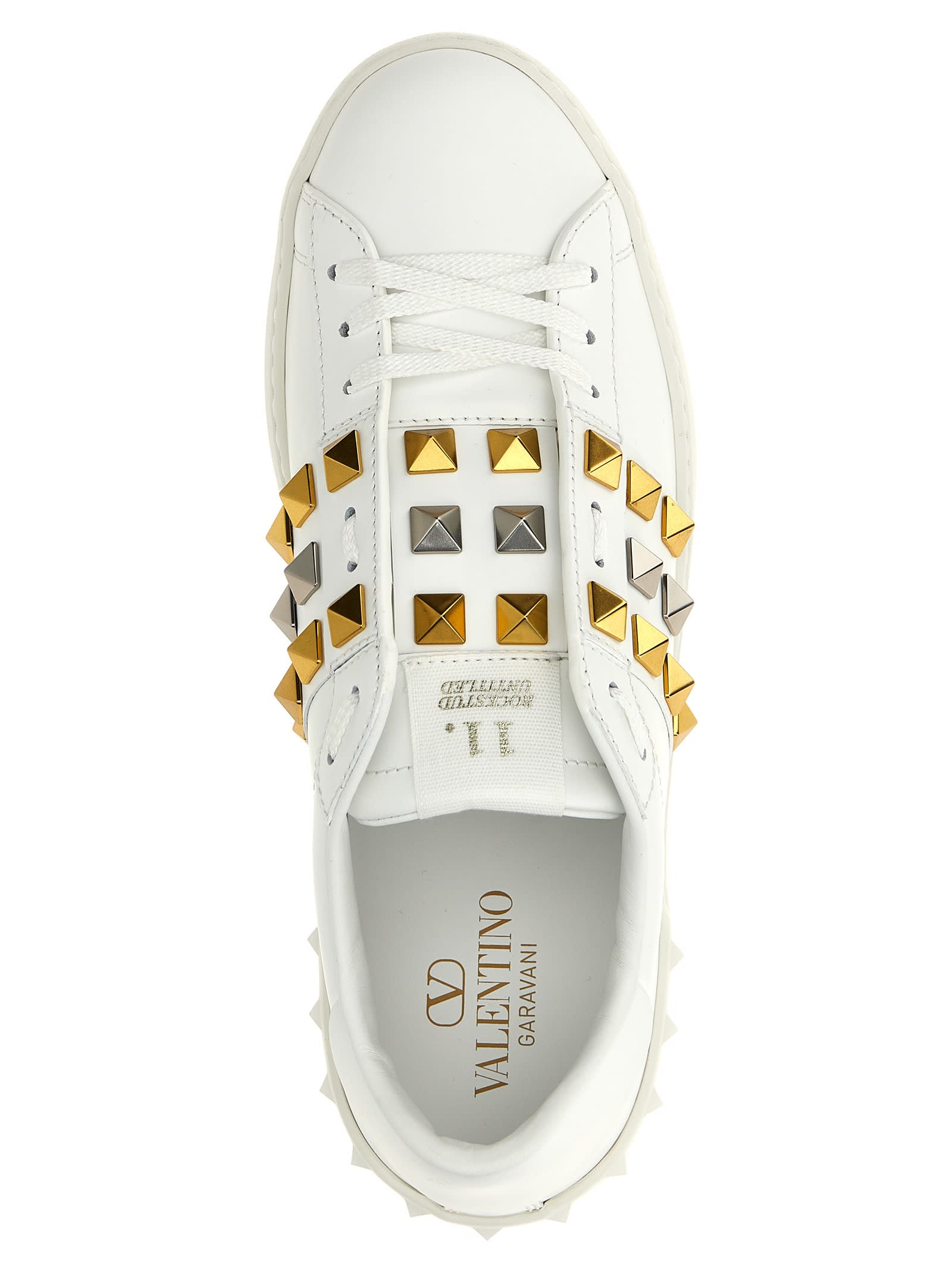 Valentino Untitled Sneaker In White