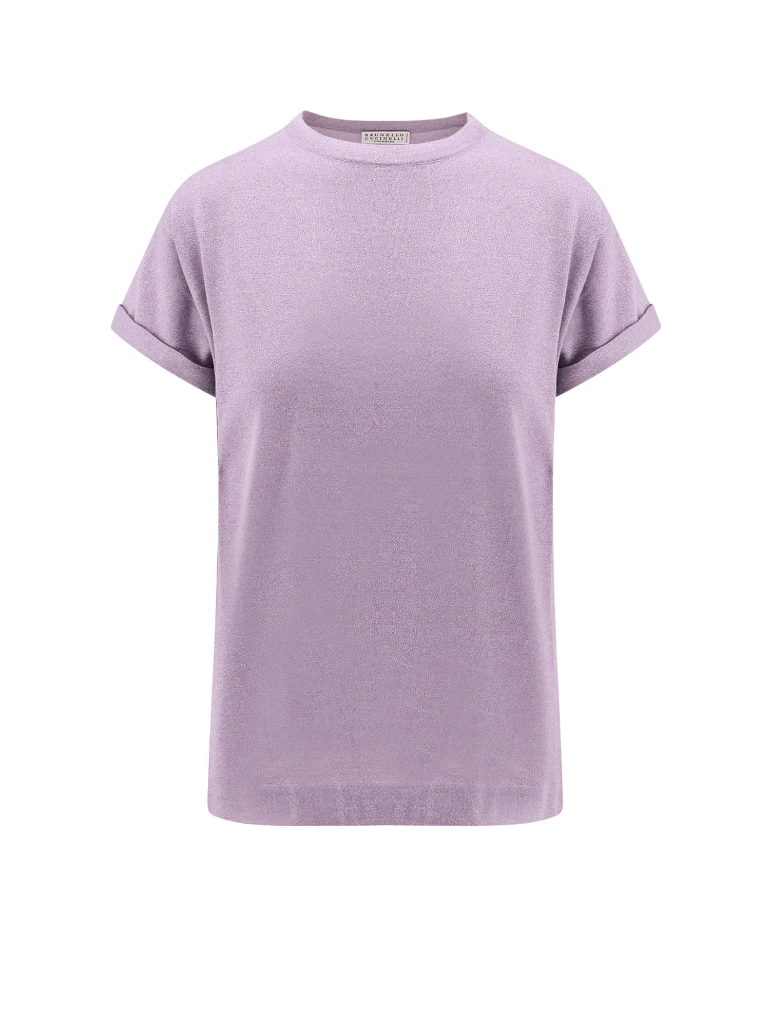Brunello Cucinelli Sparkling Cashmere And Silk T-shirt