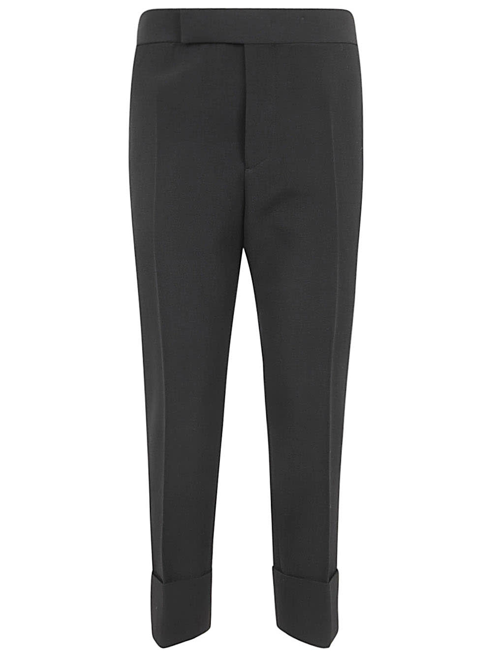 Shop Sapio Panama Trousers In Black