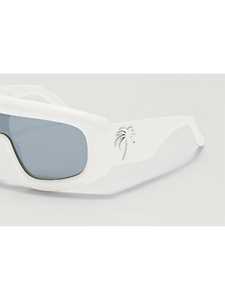 Shop Palm Angels Carmel Sunglasses Sunglasses In White