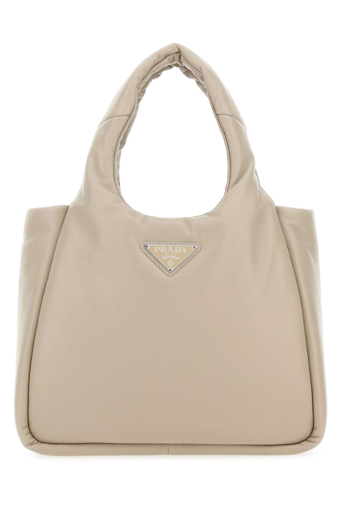 Prada Sand Nappa Leather Handbag