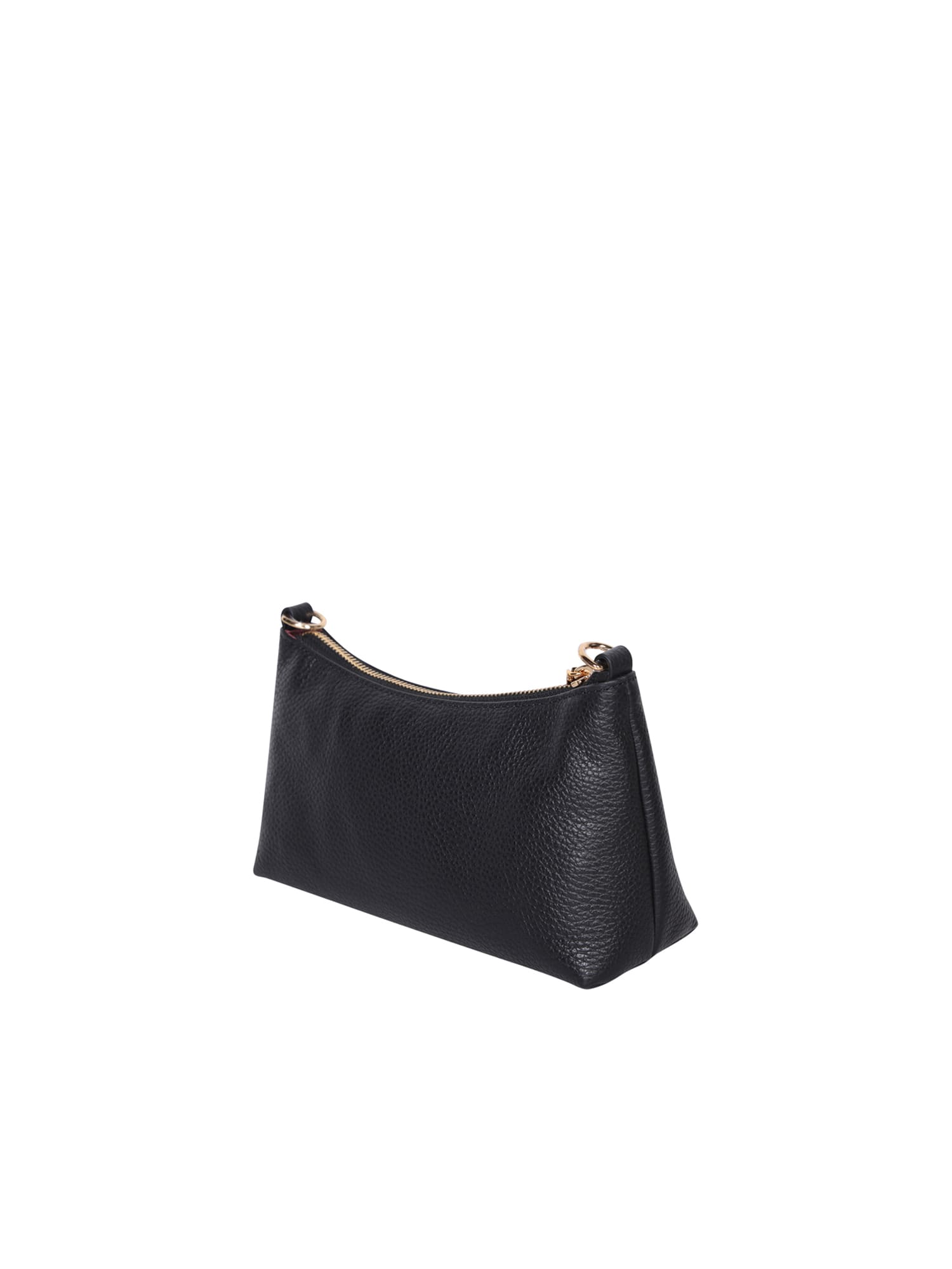 Shop Coccinelle Aura Black Leather Bag