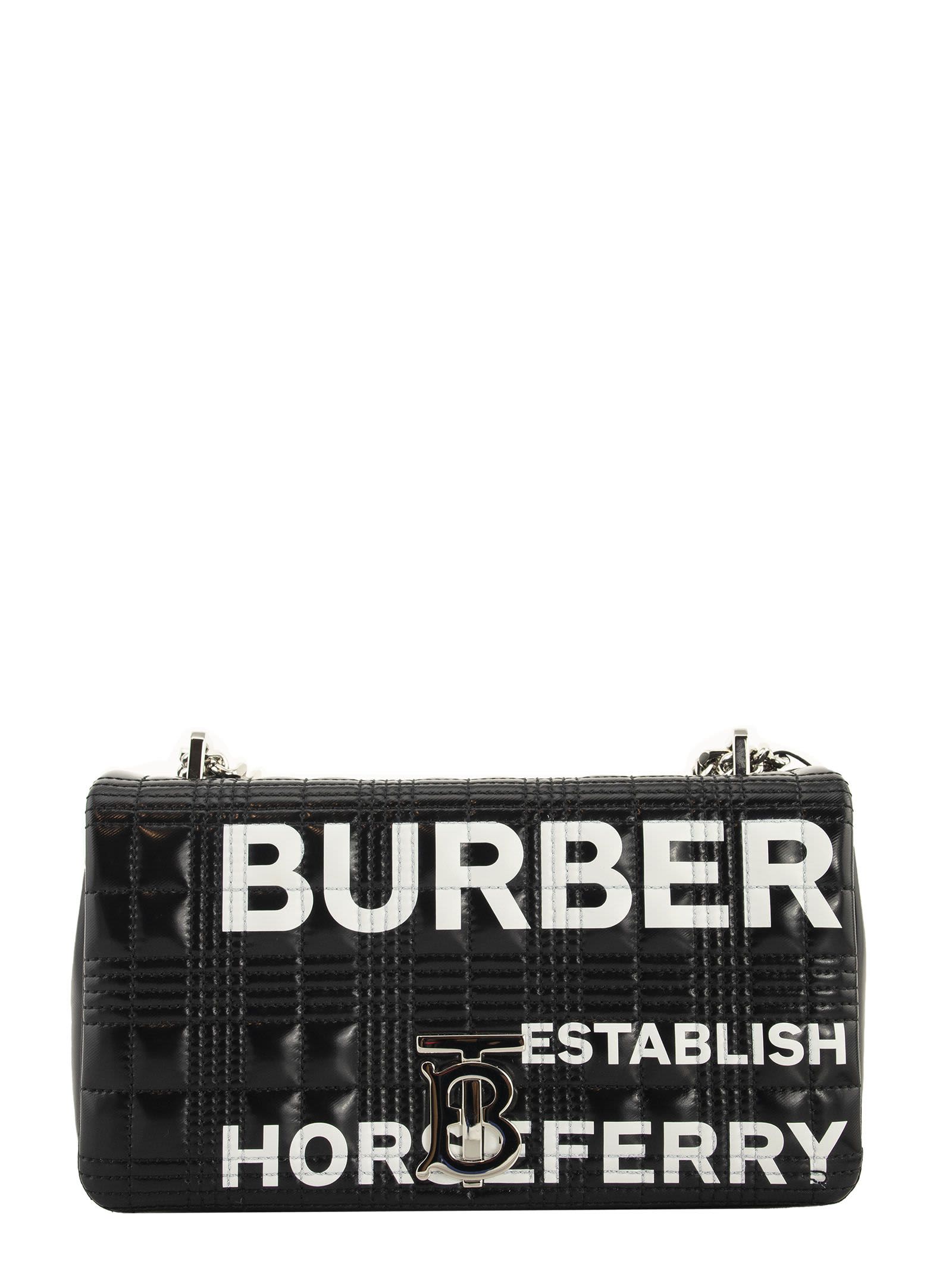 Burberry Lola - Small Horseferry Print Quilted Lola Bag
