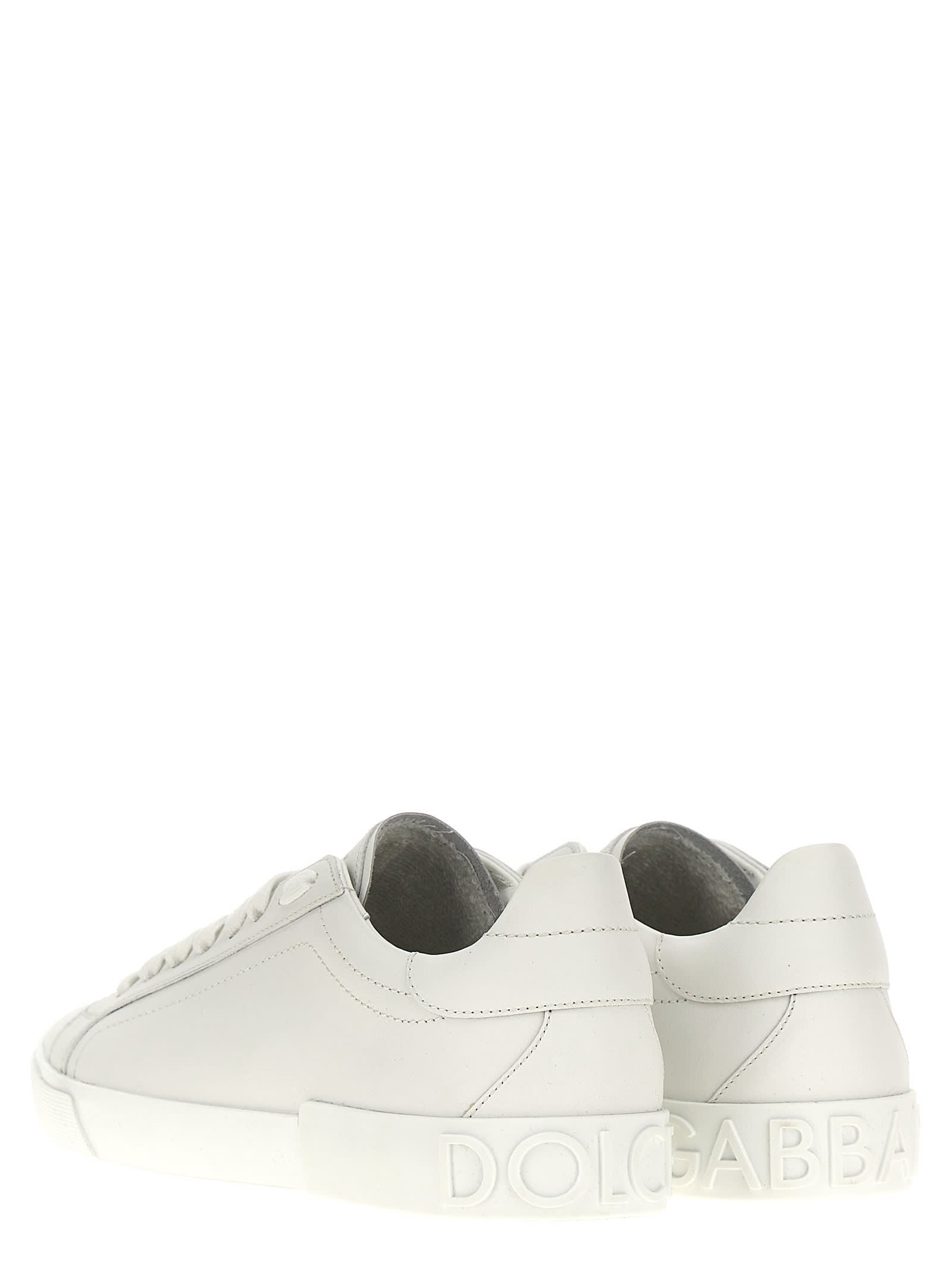 Shop Dolce & Gabbana Portofino Vintage Sneakers