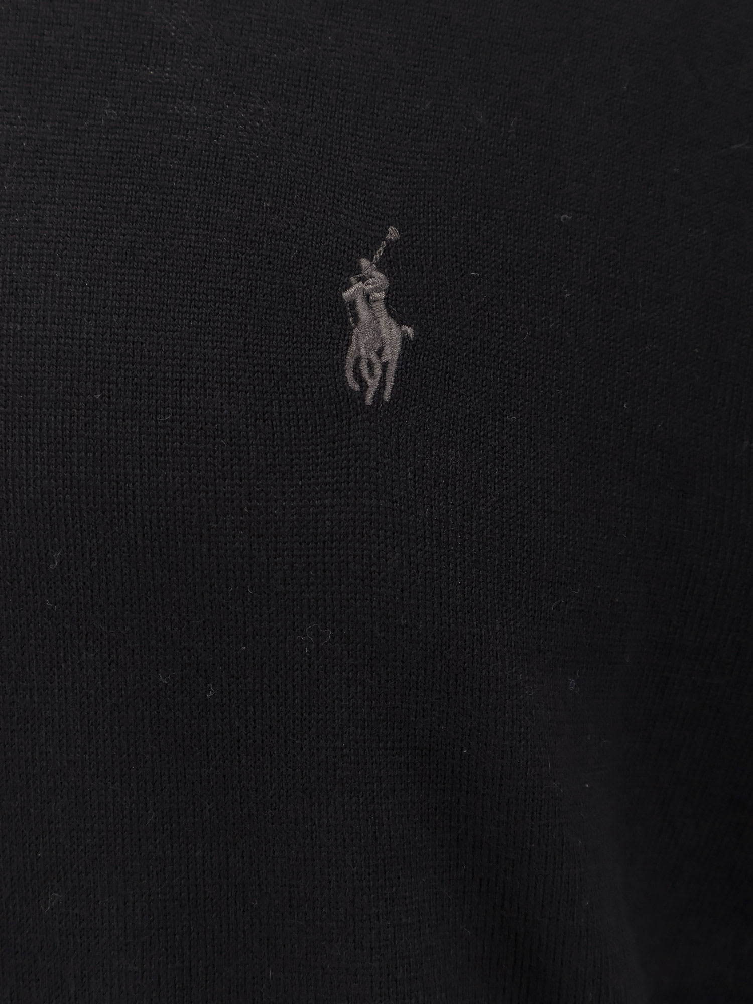 Shop Polo Ralph Lauren Sweater In Black