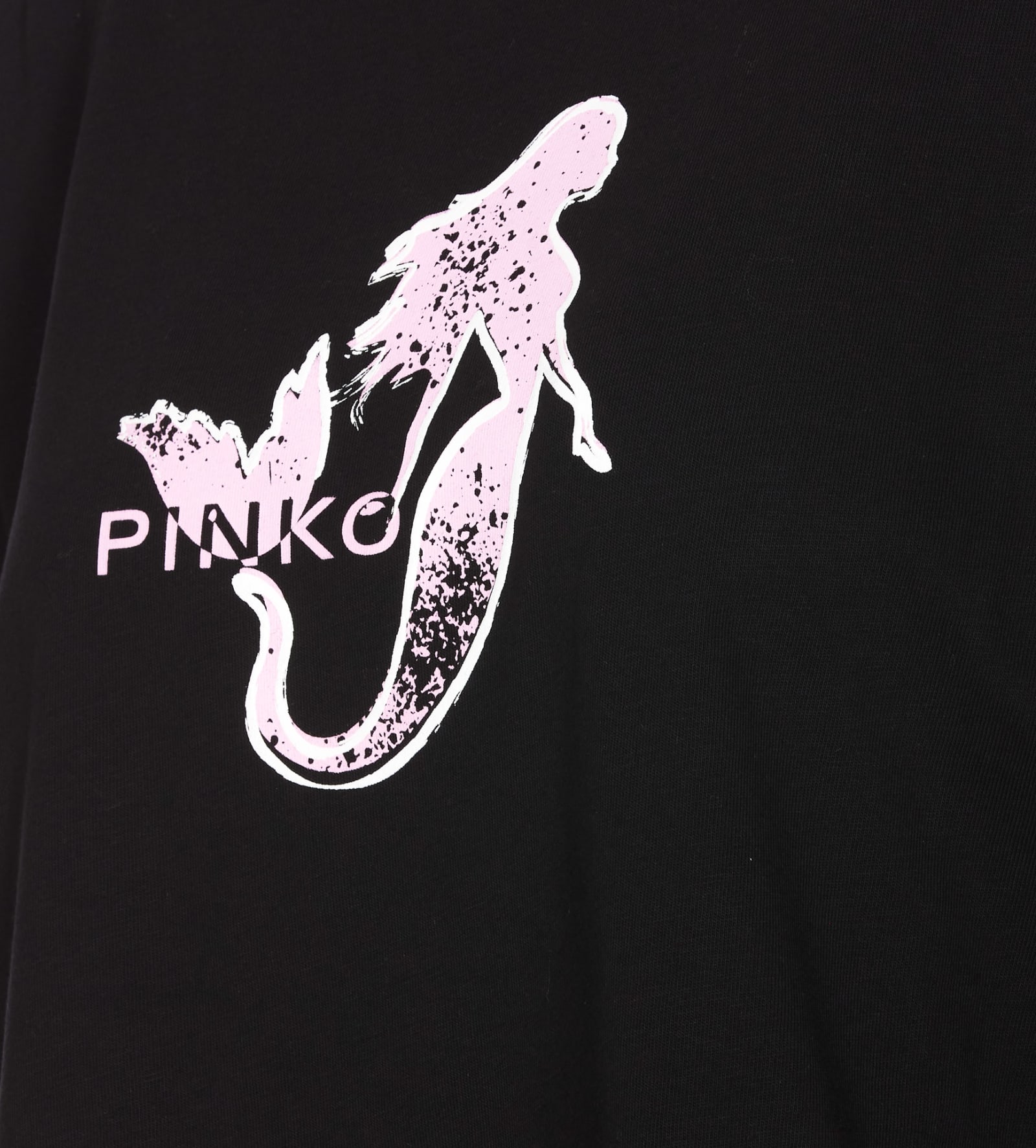 Shop Pinko Televisivo T-shirt In Black