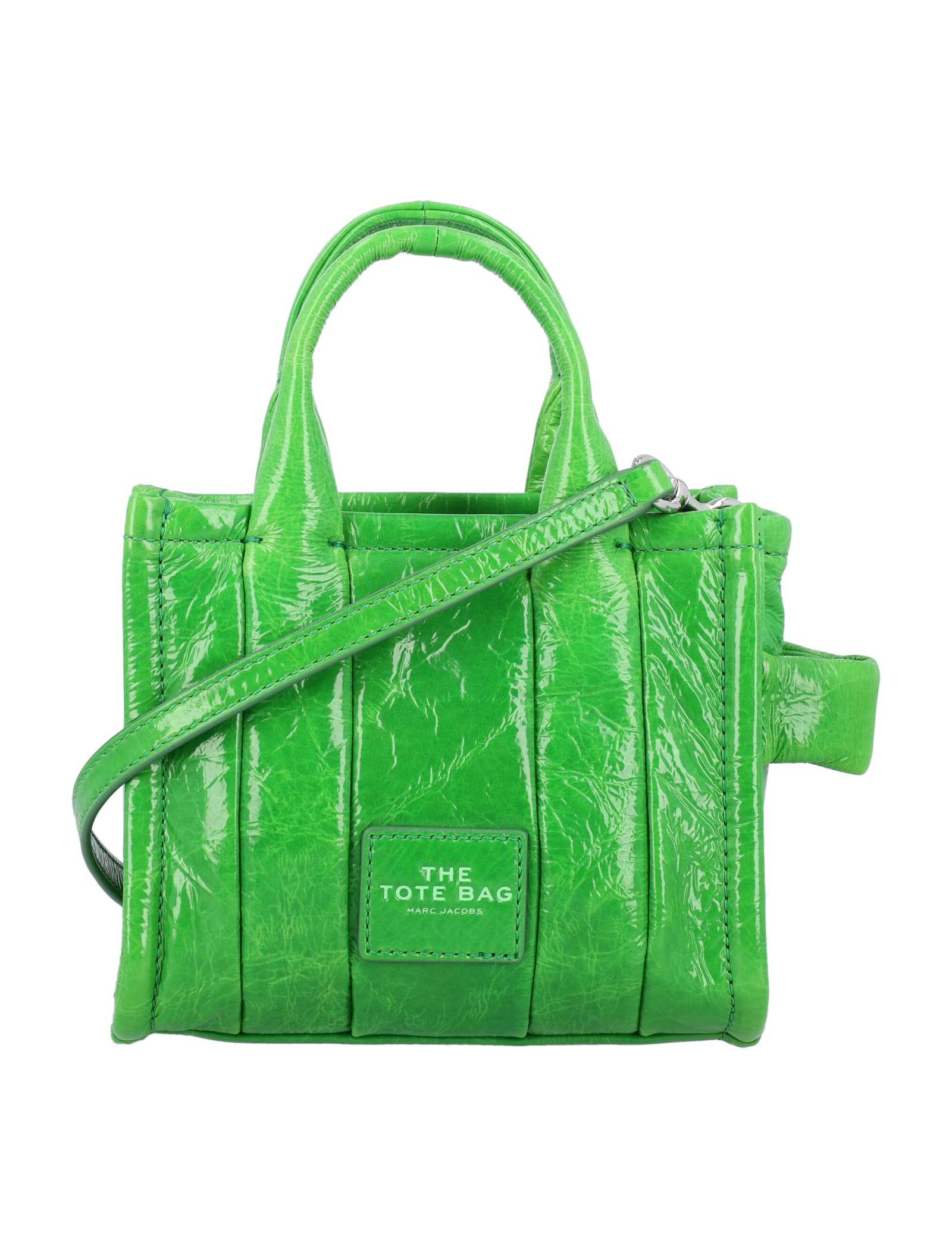 Marc Jacobs The Shiny Crinkle Micro Tote