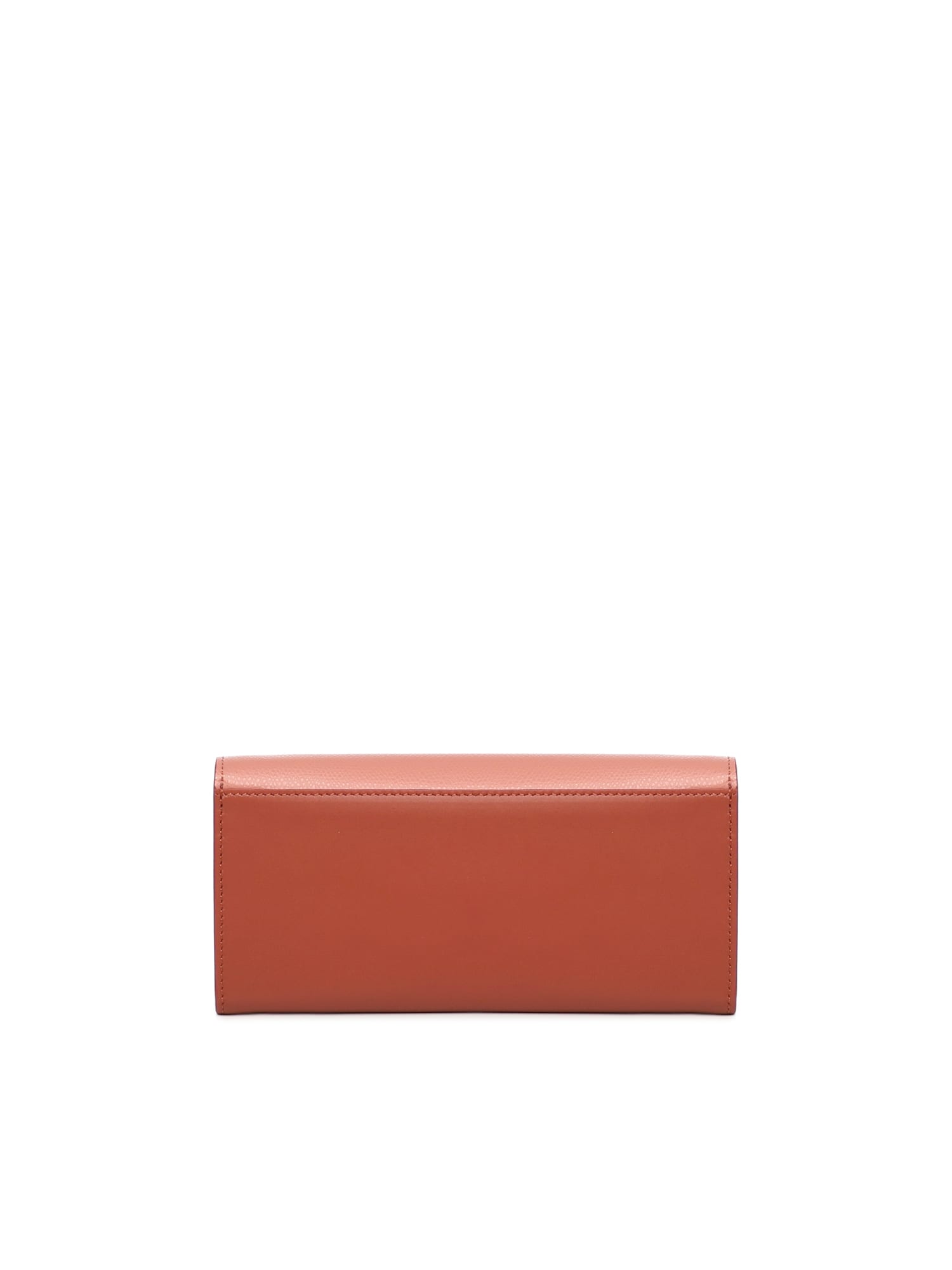 Fendi Ff Diamonds Continental Wallet On Chain Accessories In Pink