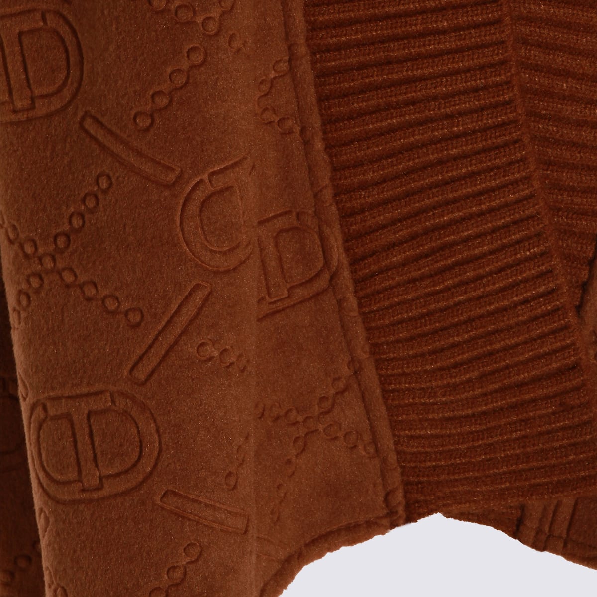 Twinset Brown Capes In Brown