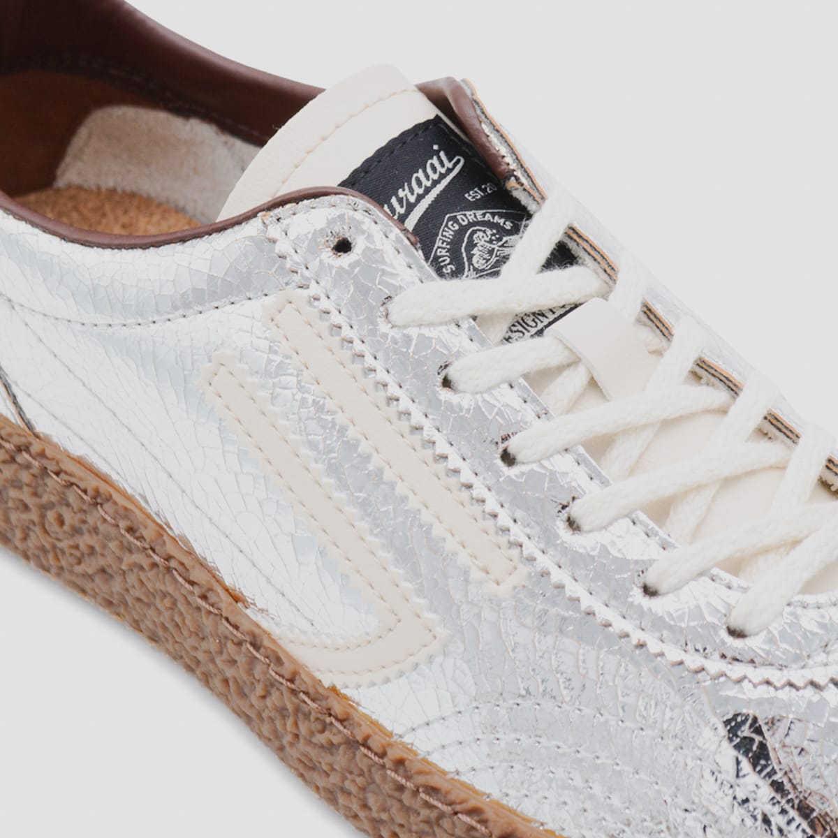 Puraai Sneakers Light And Natural In Silver