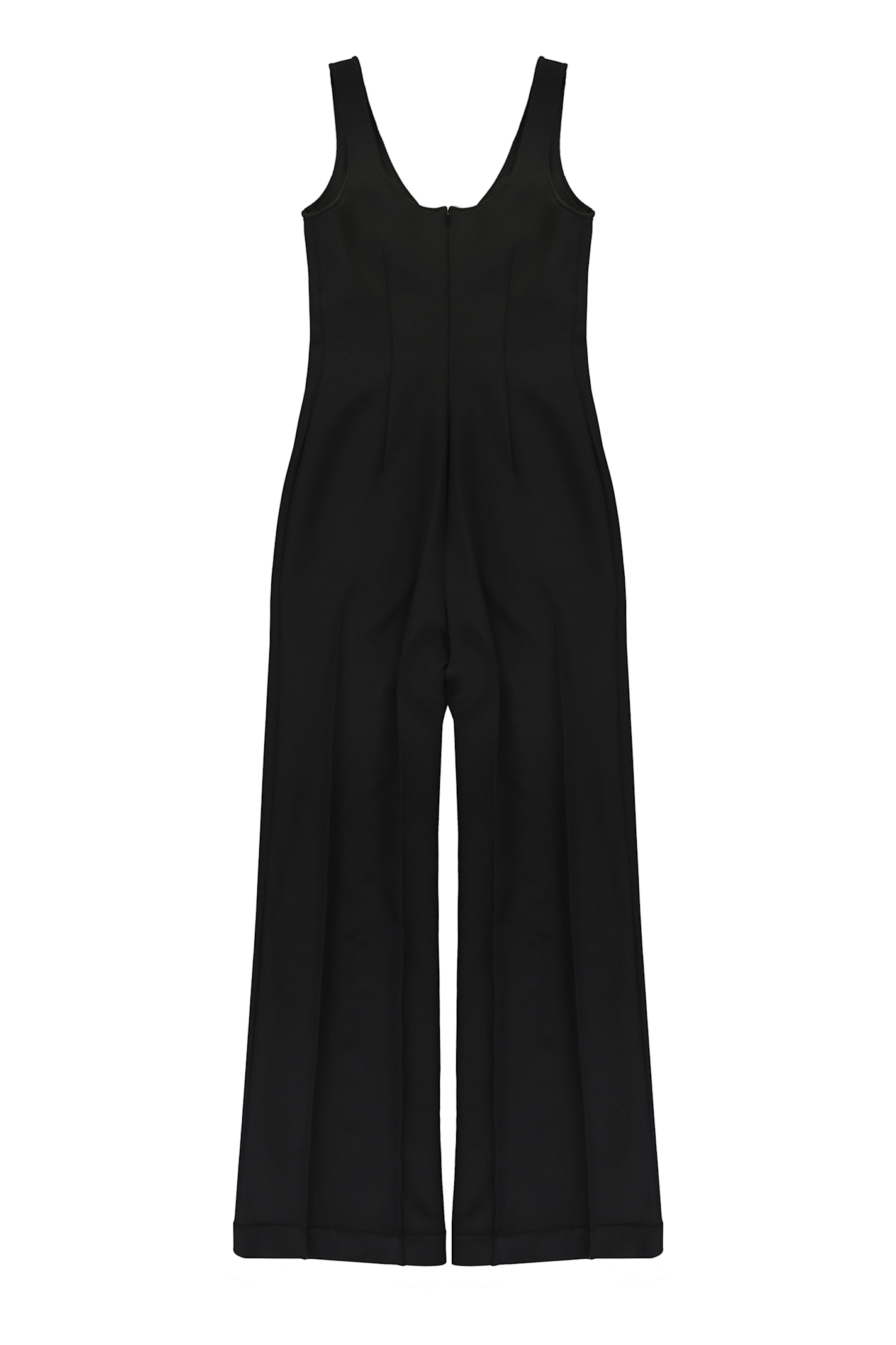 Shop Ellery Wide-leg Pants Jumpsuit In Black