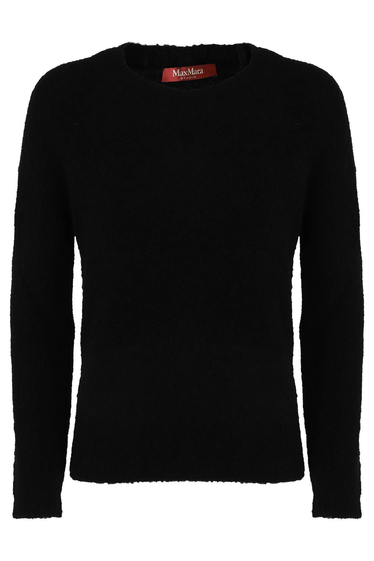 Max Mara Maxmara Studio Poker Sweater In Nero