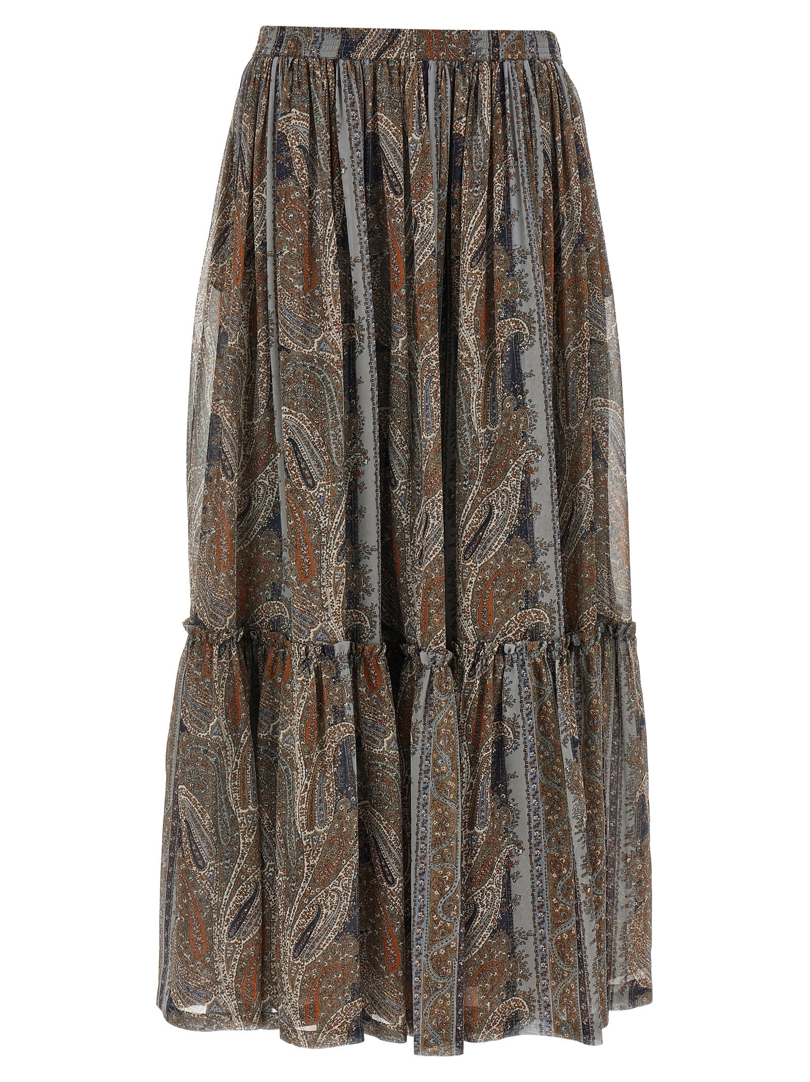 【関税込み】saint laurent PAISLEY SKIRT Saint Laurent Paisley Skirt | ModeSens