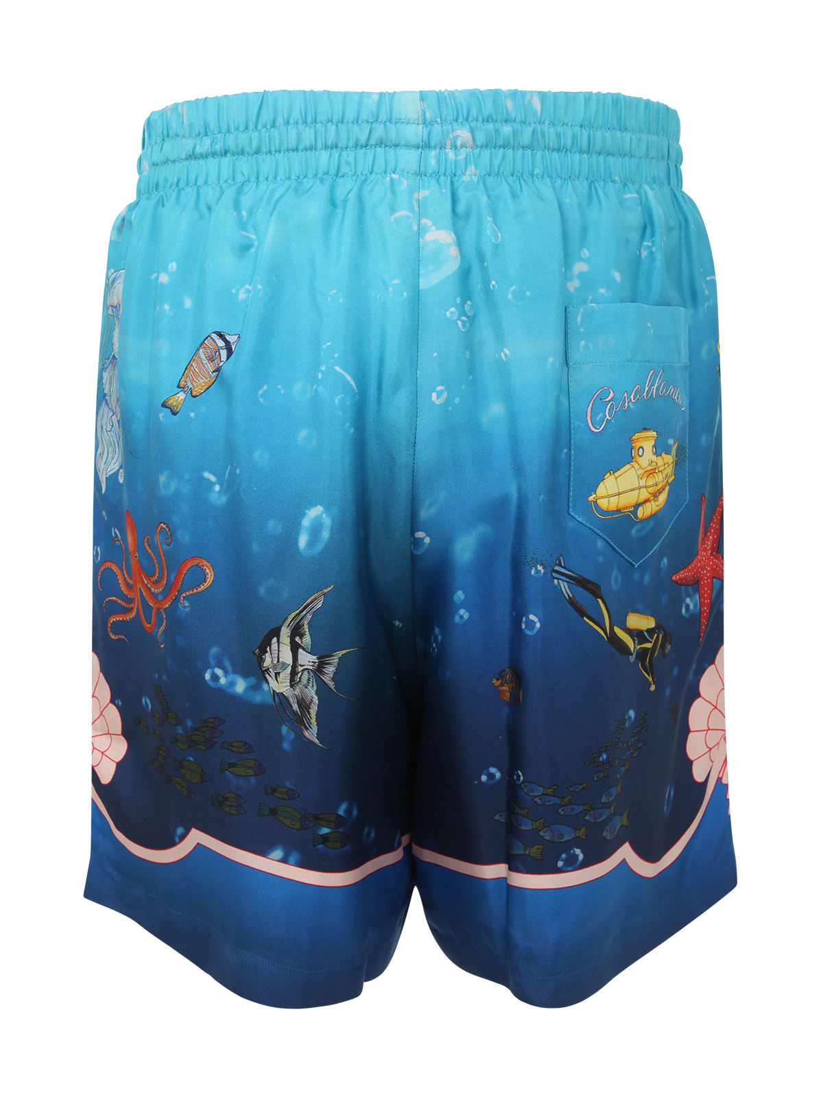 Casablanca Men's Silk Shorts