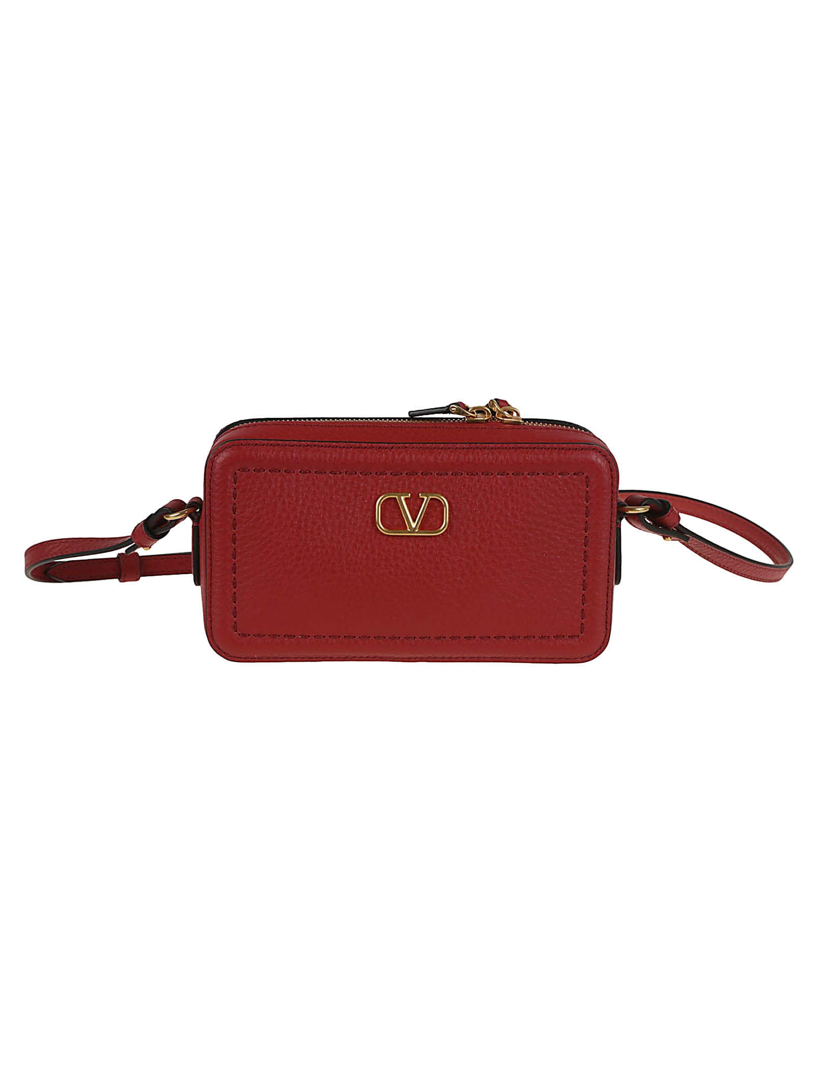 Valentino Mini Camera Case Alltime In Ro Rosso