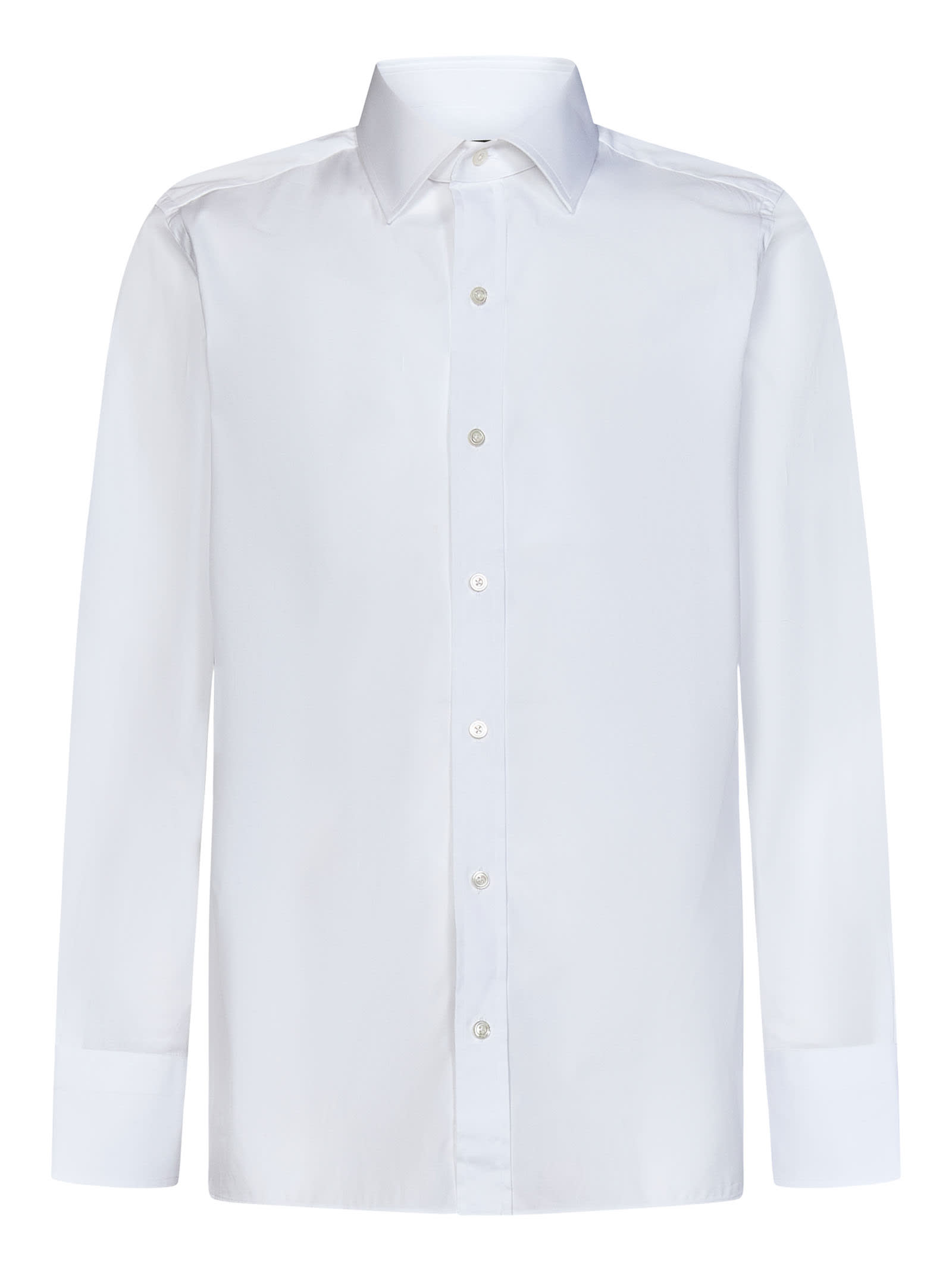 Shop Tom Ford Shirt In White