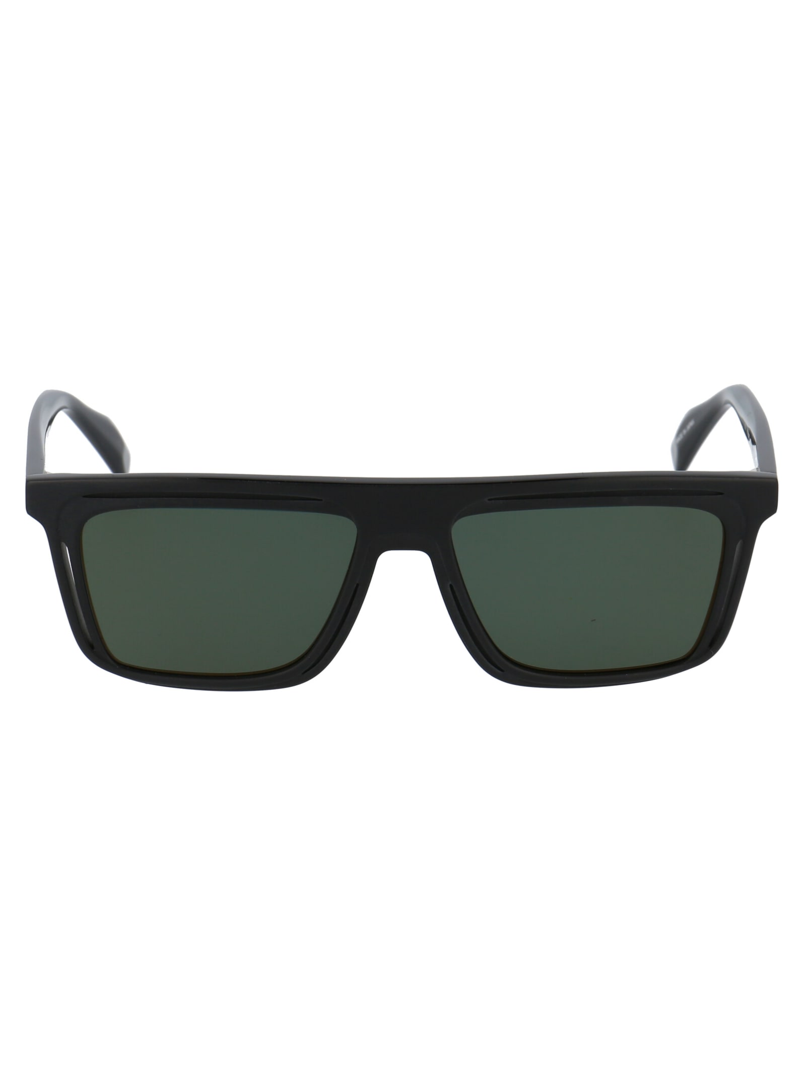 Yohji Yamamoto Yy5020 Sunglasses In 002 Black