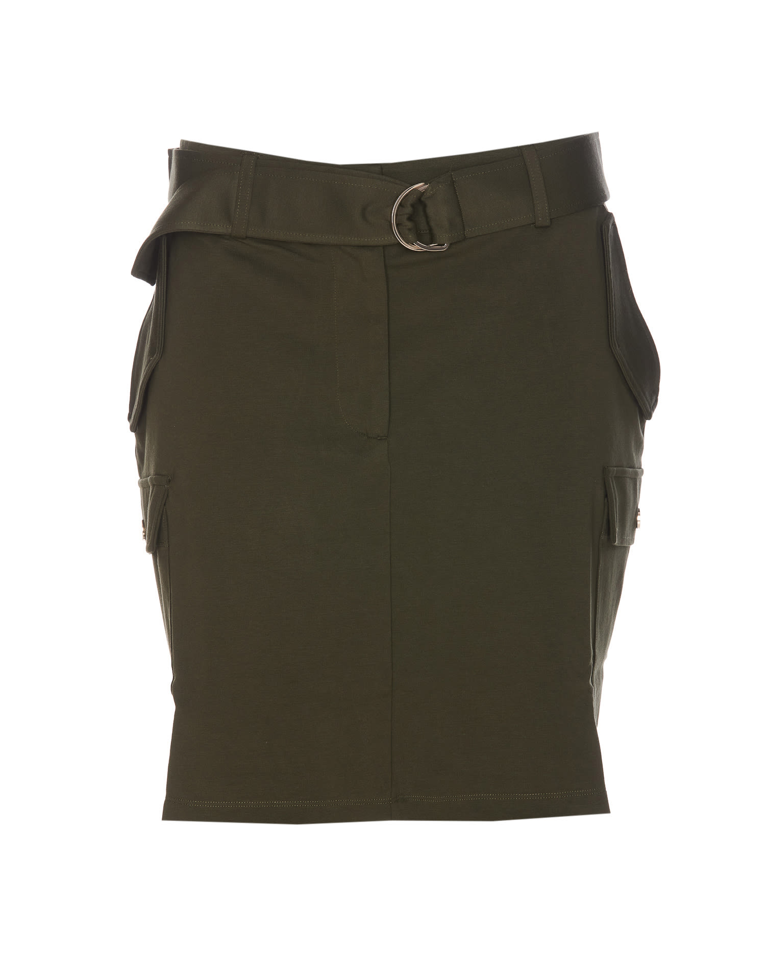 Shop Liu •jo Skirt In Green