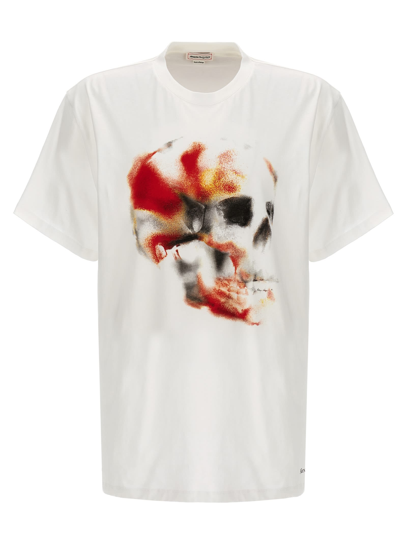 Obscured Skull Organic Cotton T-shirt